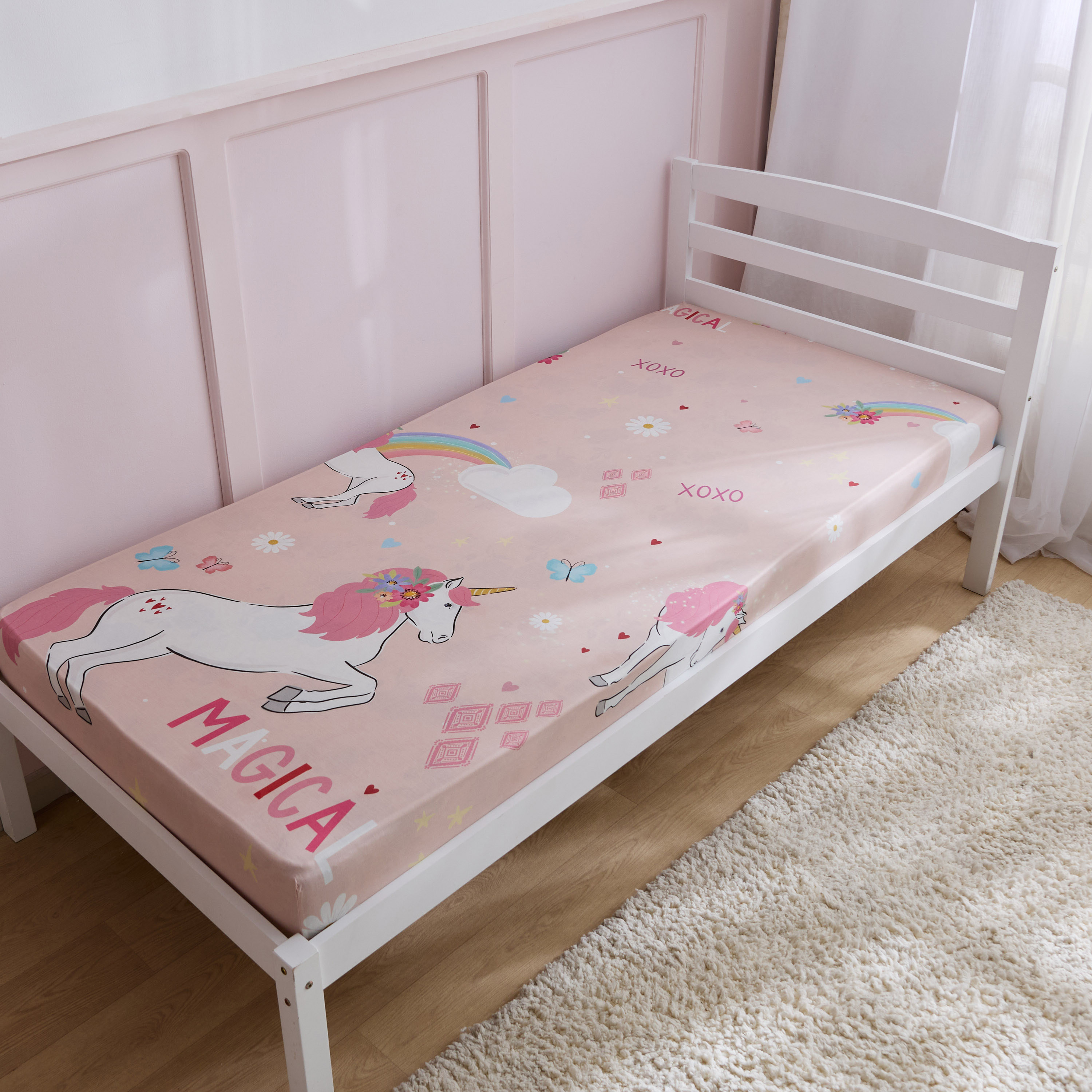 Juniors Baby Bedding Set with Unicorn Print, 135x200 cm-baby-nursery-babybedding-image-6