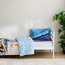 طقم مفارش سرير رضّع بطبعات سيارة سباق من جونيورز - 200×135 سم-baby-nursery-babybedding-image-8