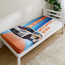 طقم مفارش سرير رضّع بطبعات سيارة سباق من جونيورز - 200×135 سم-baby-nursery-babybedding-image-2