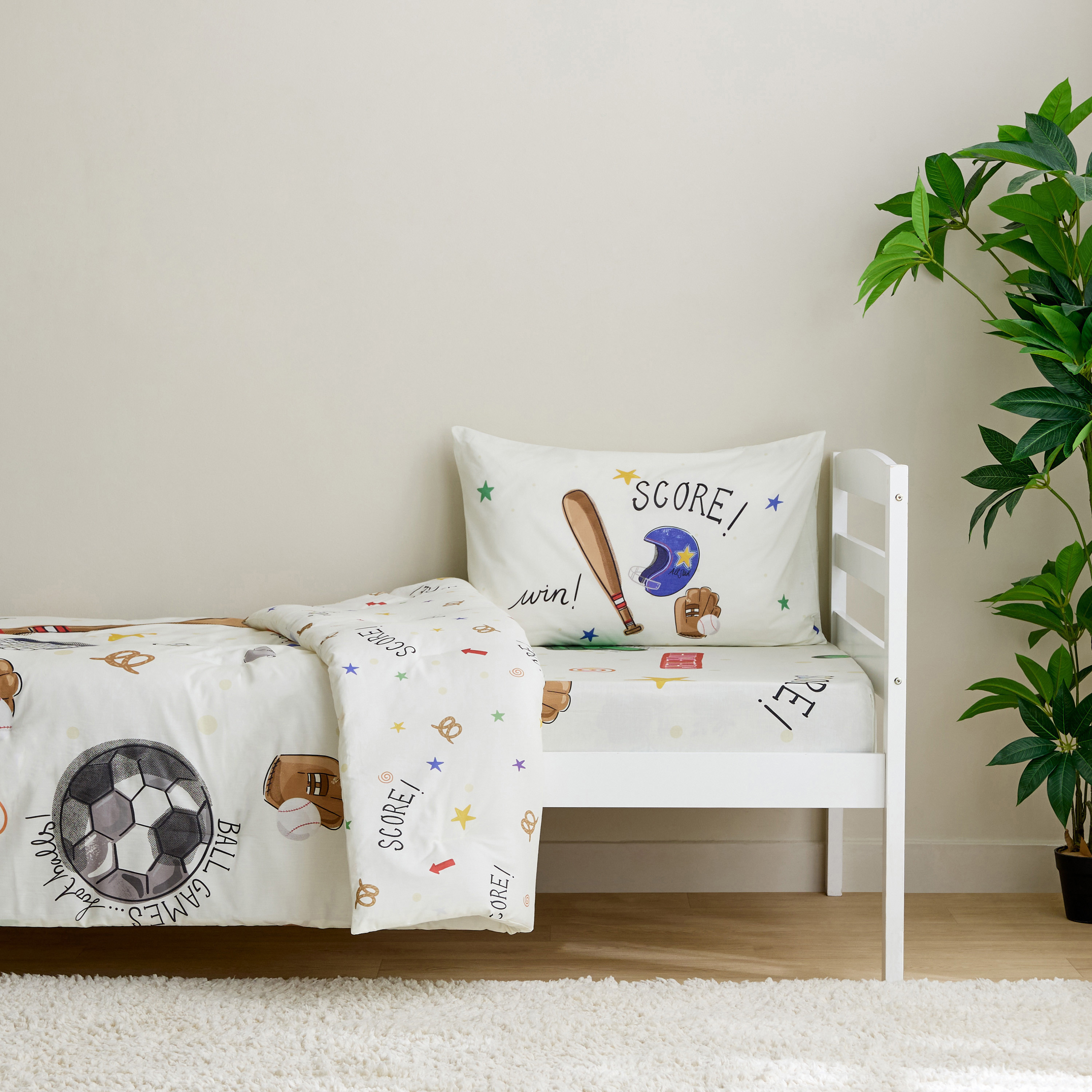 Juniors Baby Bedding Set with Graphic Print, 135x200 cm-baby-nursery-babybedding-image-1