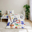 طقم مفارش سرير رضّع بطبعات من جونيورز - 200×135 سم-baby-nursery-babybedding-image-7
