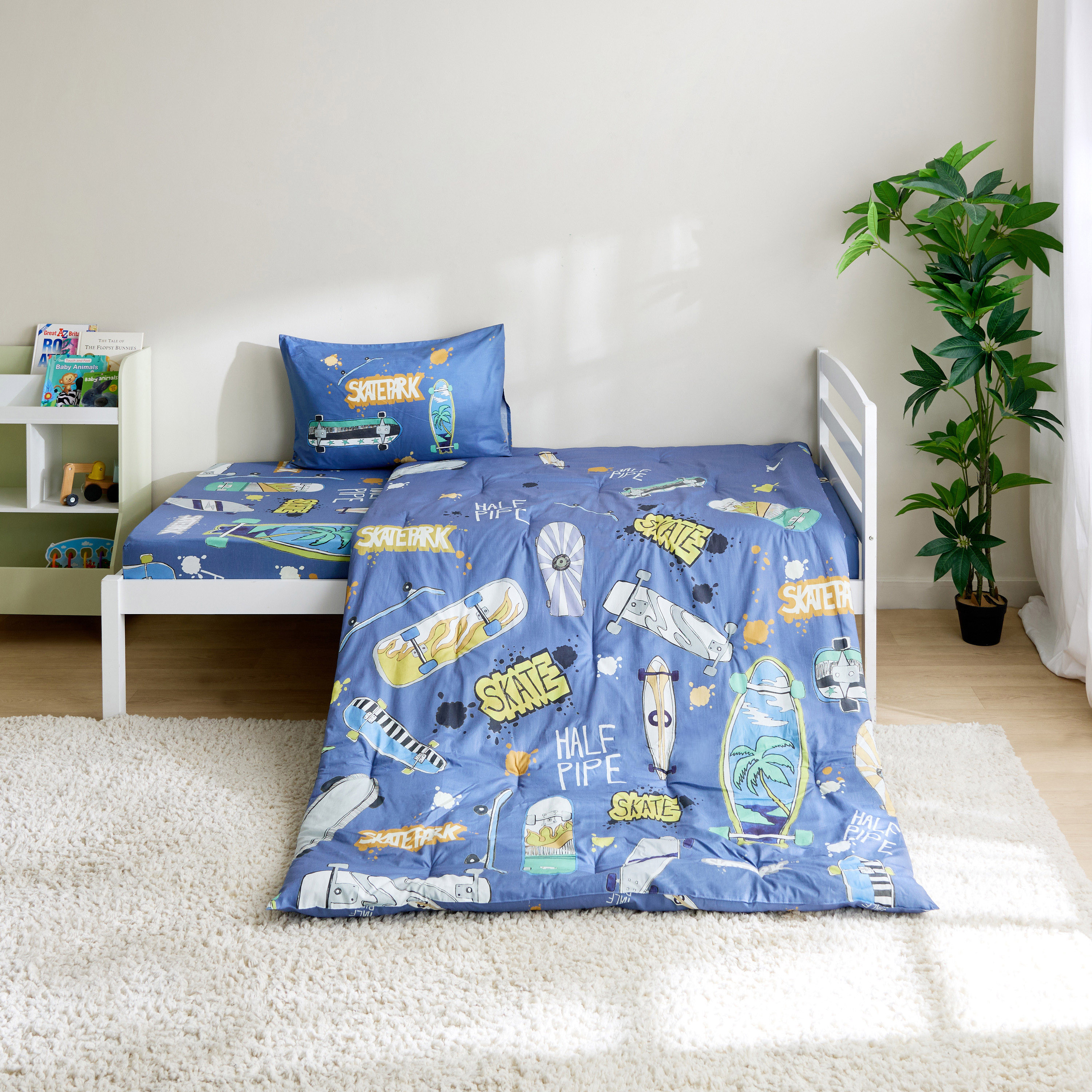 Juniors Baby Bedding Set with Graphic Print, 135x200 cm-baby-nursery-babybedding-image-2