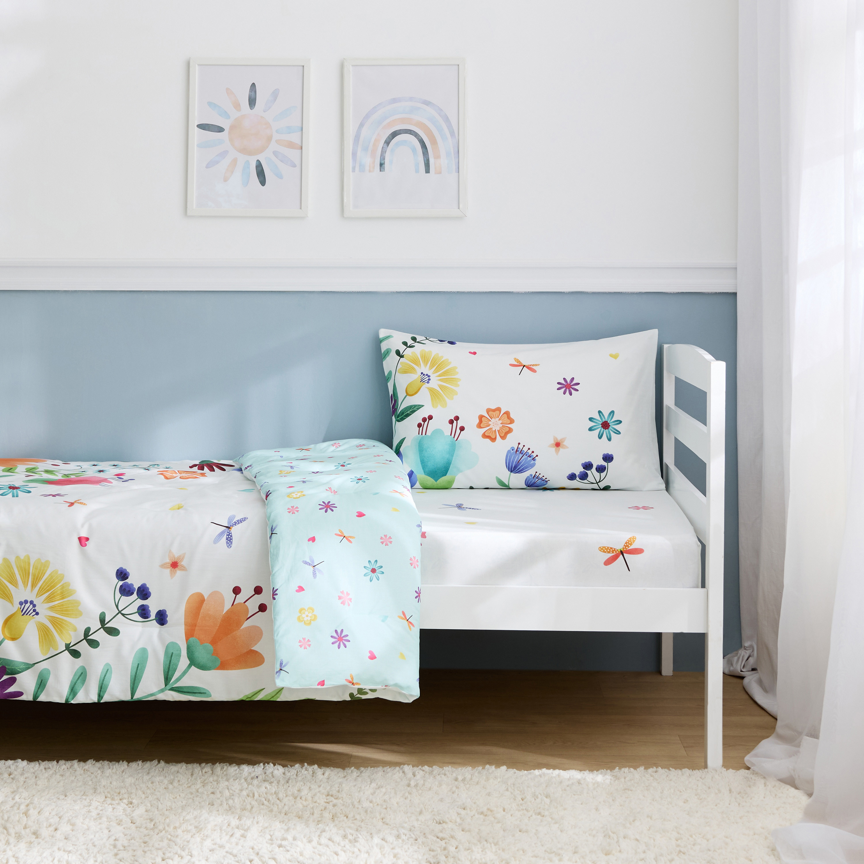 Juniors Baby Bedding Set with Graphic Print, 135x200 cm-baby-nursery-babybedding-image-1