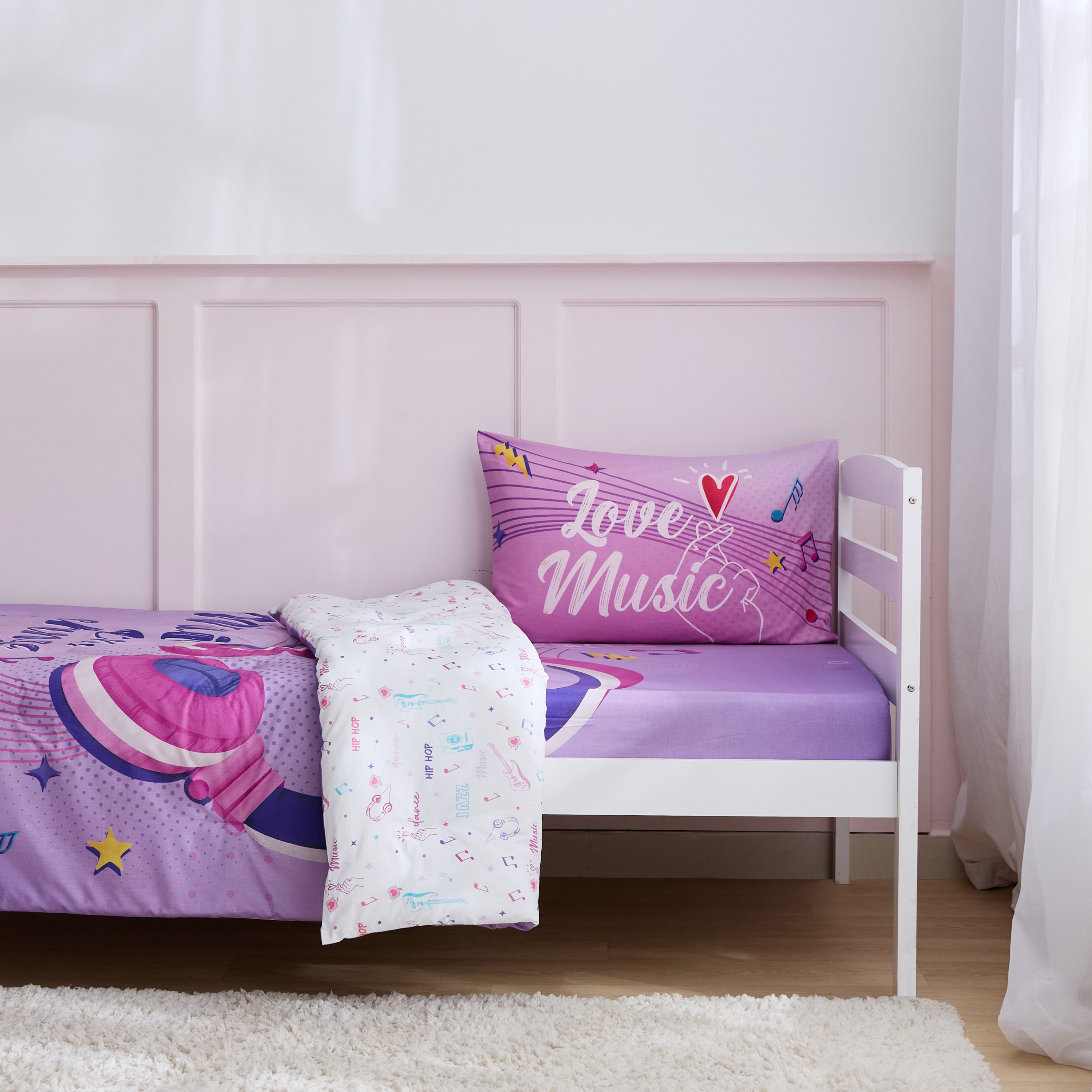Juniors Baby Bedding Set with Graphic Print, 135x200 cm-baby-nursery-babybedding-image-1