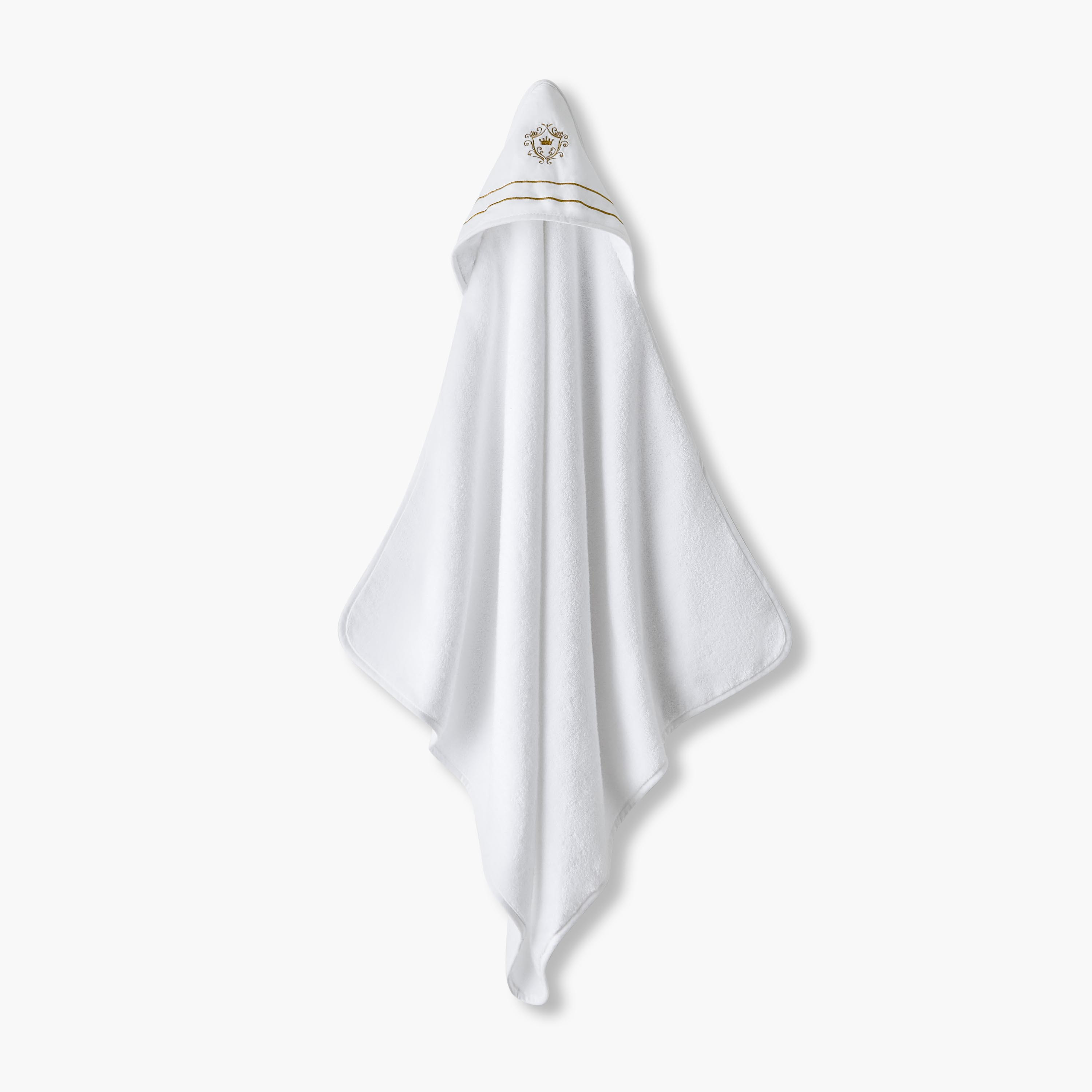 منشفة أطفال بقبعة من جيجلز - 75x75 سم-baby-bathandcare-towels-image-1