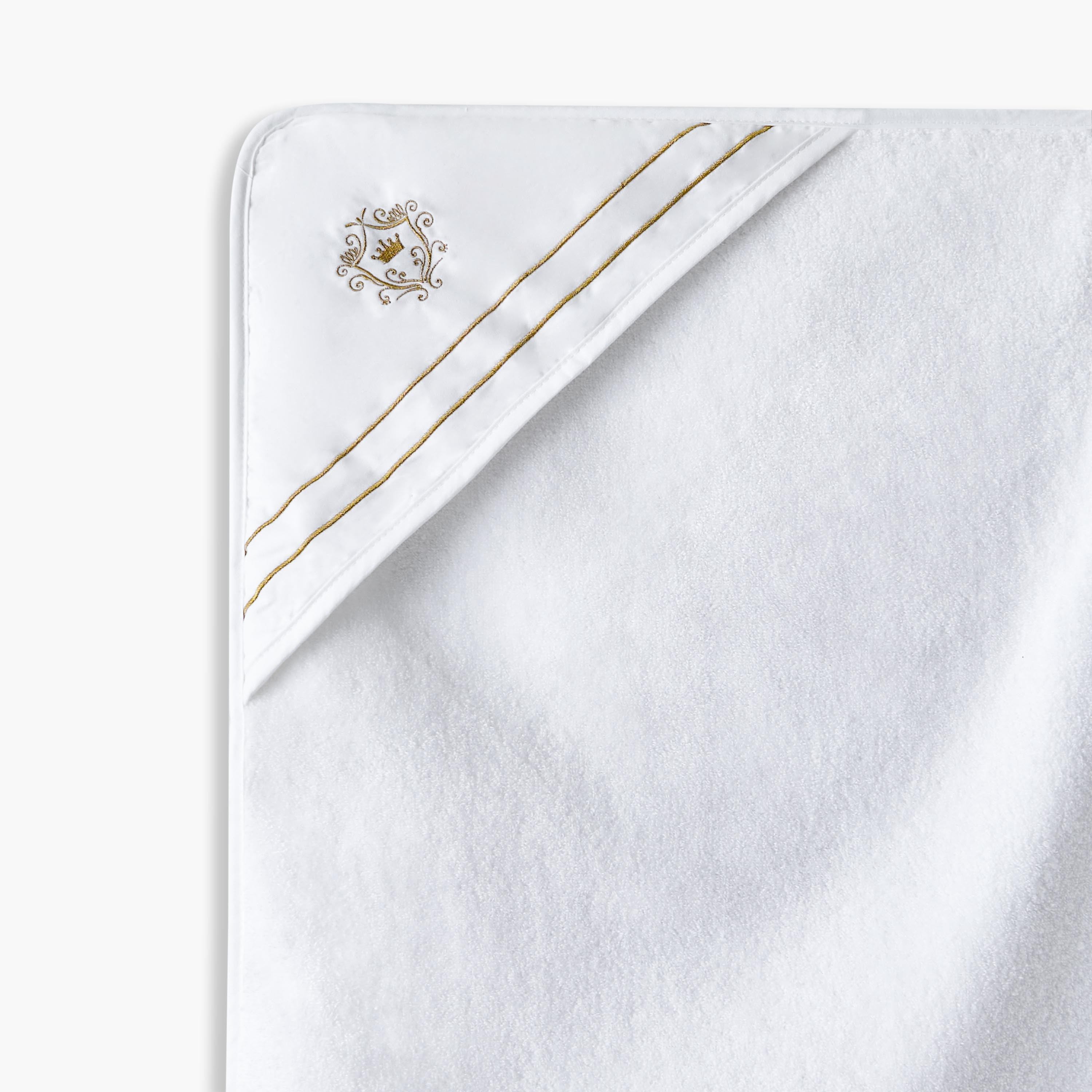 منشفة أطفال بقبعة من جيجلز - 75x75 سم-baby-bathandcare-towels-image-4