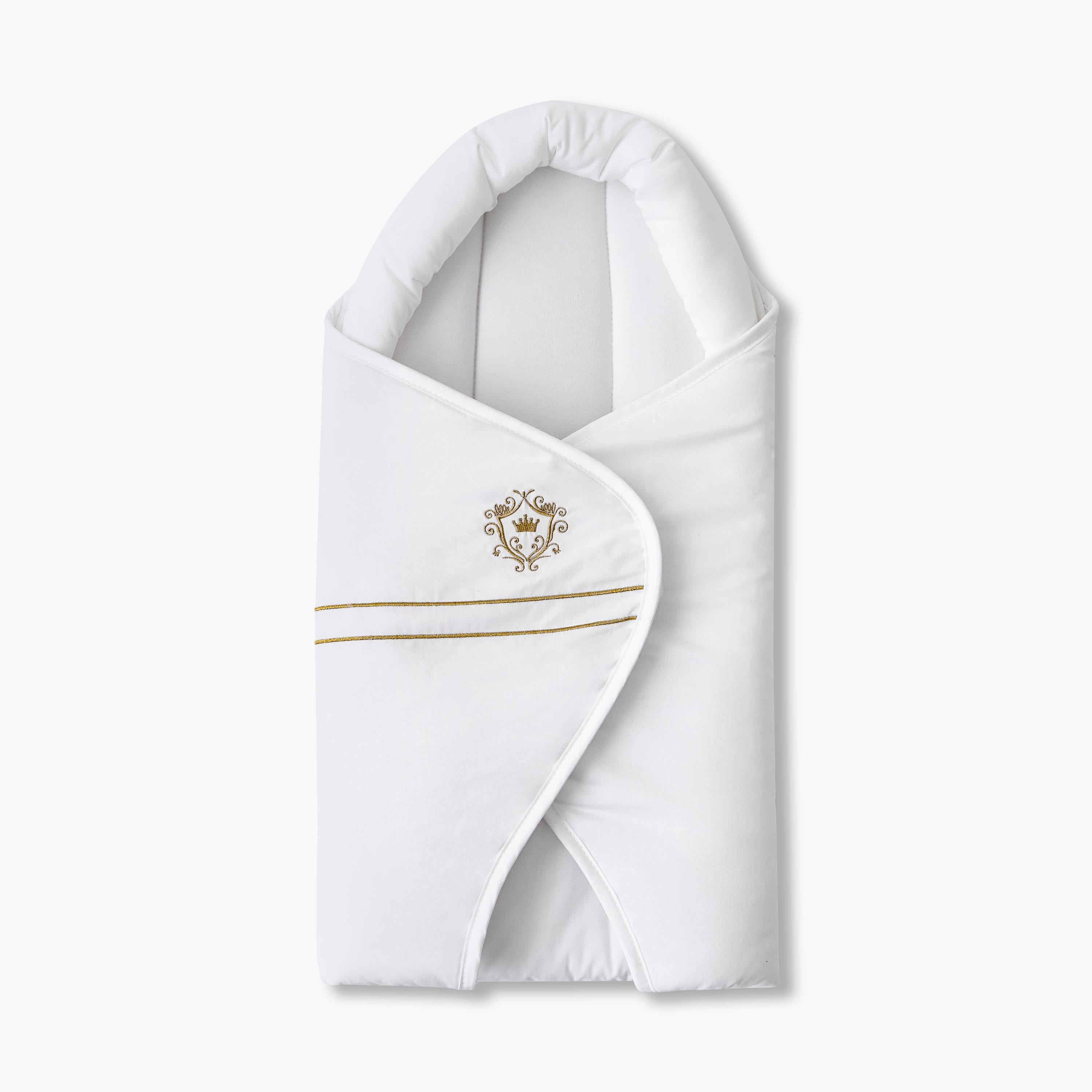 Giggles Baby Swaddle Pod with Embroidery, 75x90 cm-baby-nursery-blanketsandswaddles-swaddlesandsleepingbags-image-1