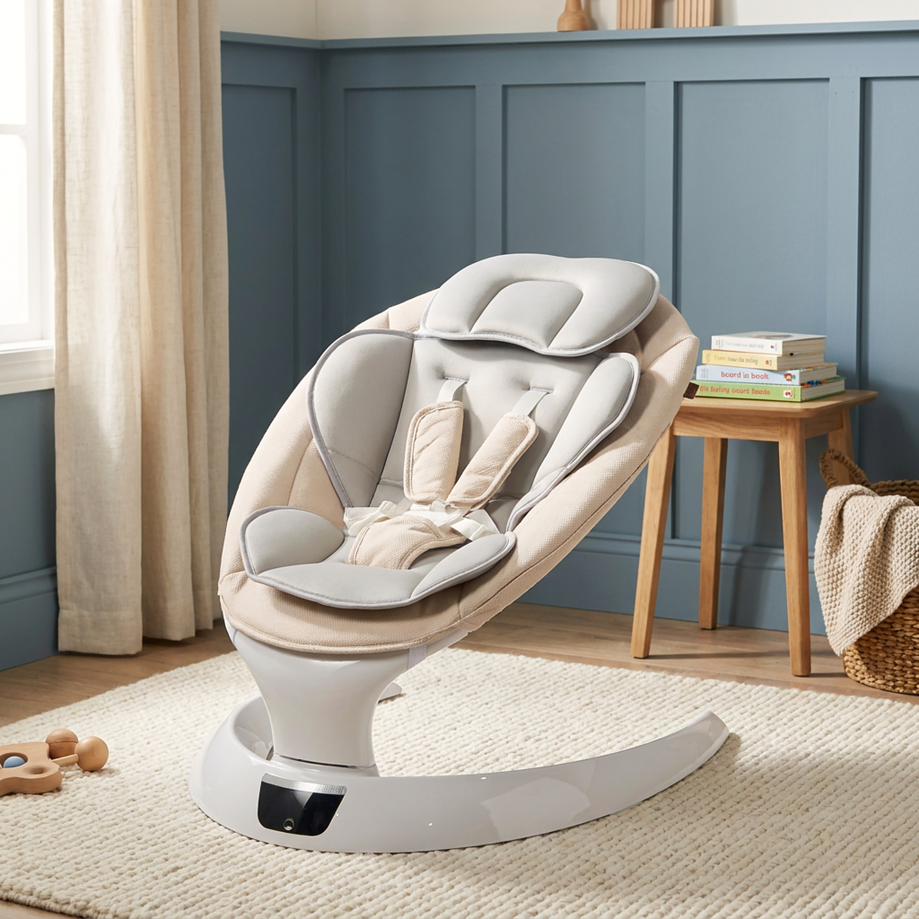 أرجوحة مريحة بحركة انسيابية للأطفال من جيجلز-baby-infantactivity-swings-image-1