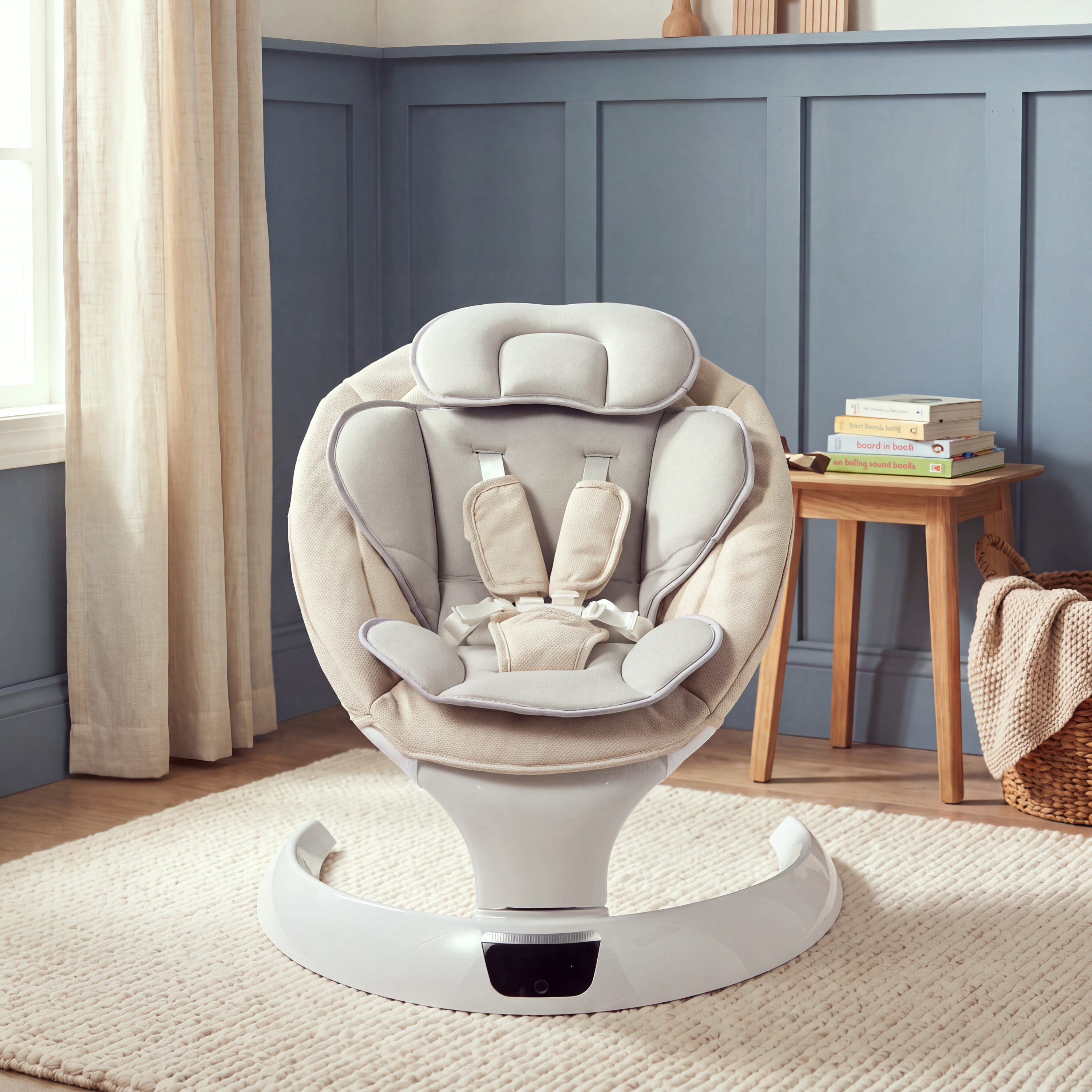 أرجوحة مريحة بحركة انسيابية للأطفال من جيجلز-baby-infantactivity-swings-image-2