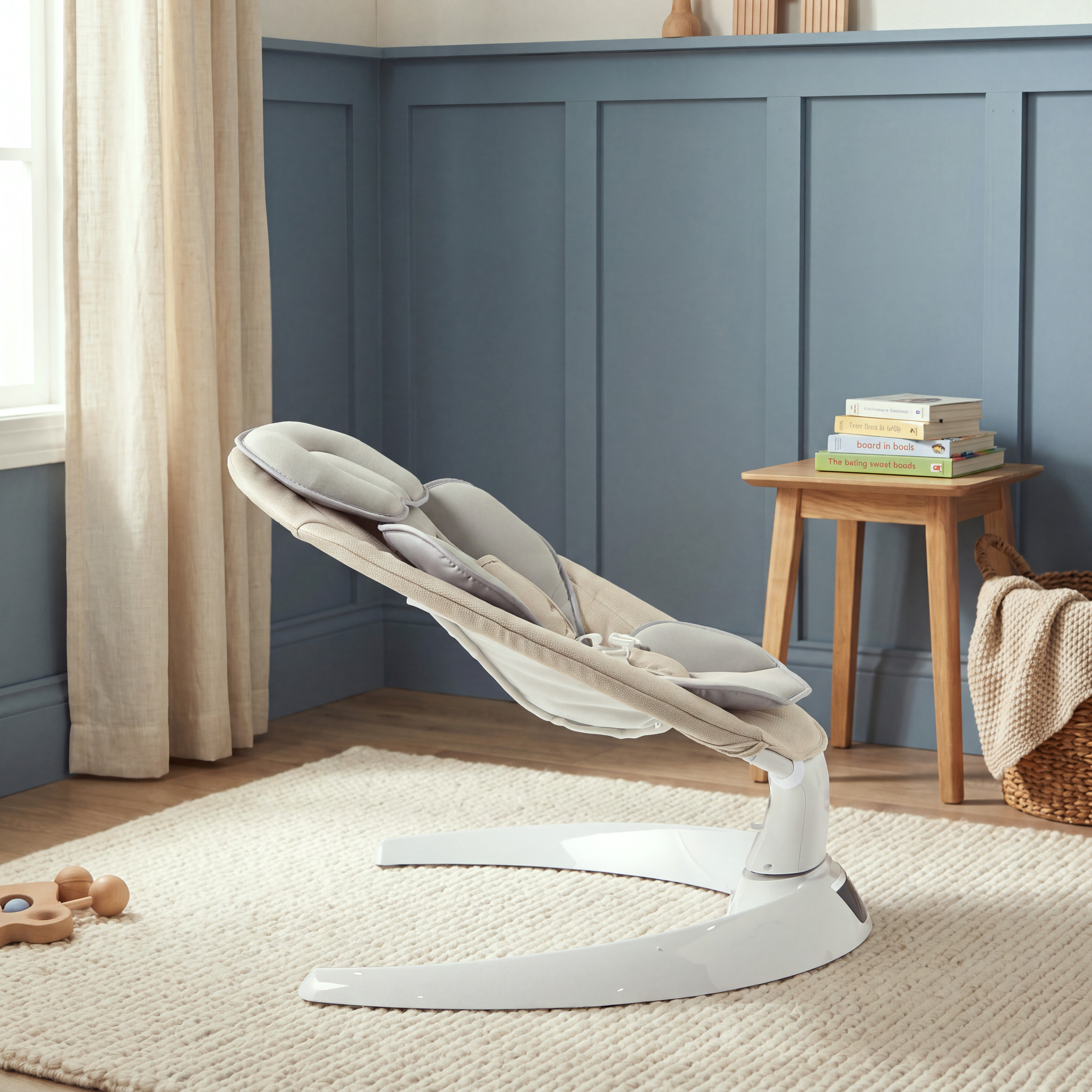 أرجوحة مريحة بحركة انسيابية للأطفال من جيجلز-baby-infantactivity-swings-image-3
