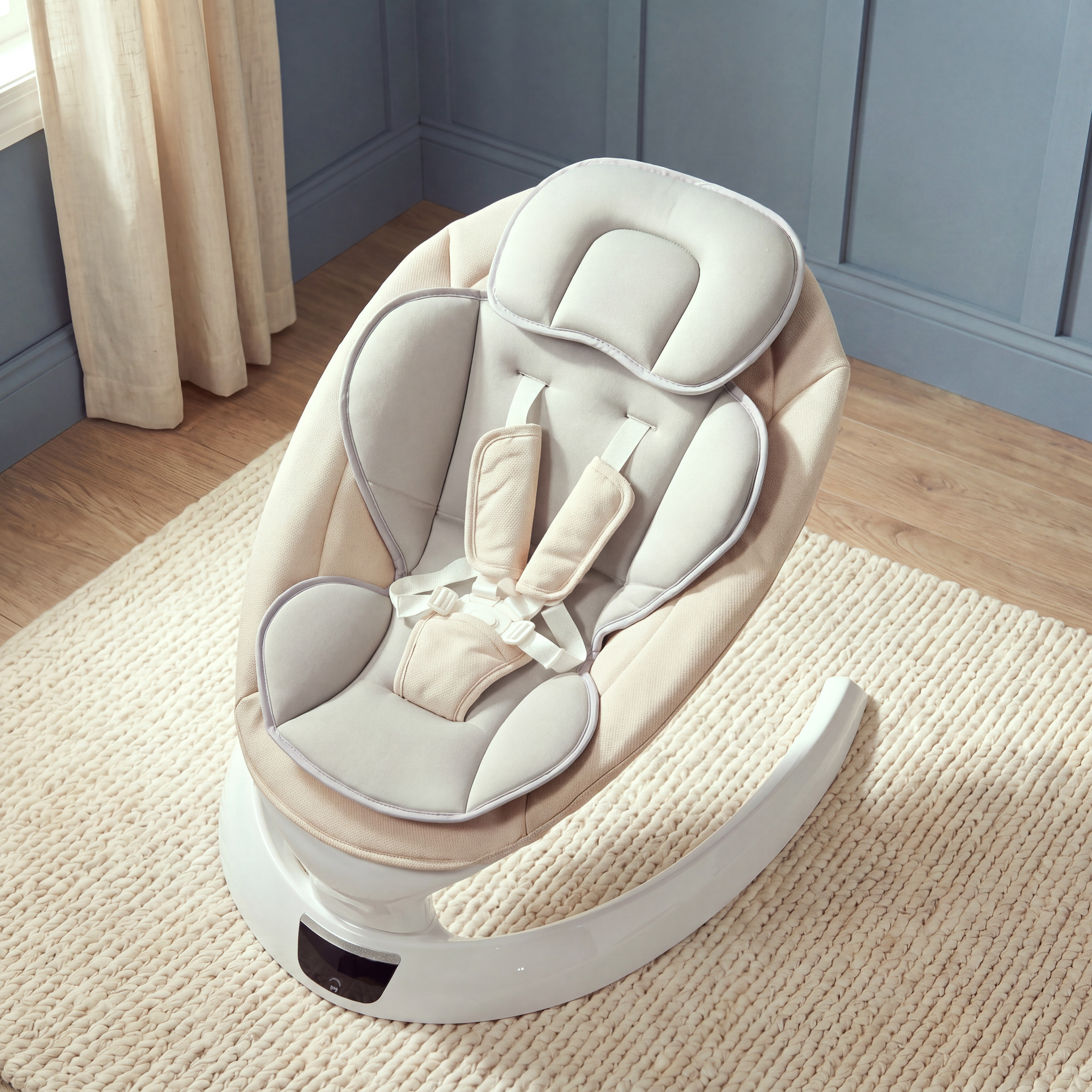 أرجوحة مريحة بحركة انسيابية للأطفال من جيجلز-baby-infantactivity-swings-image-4