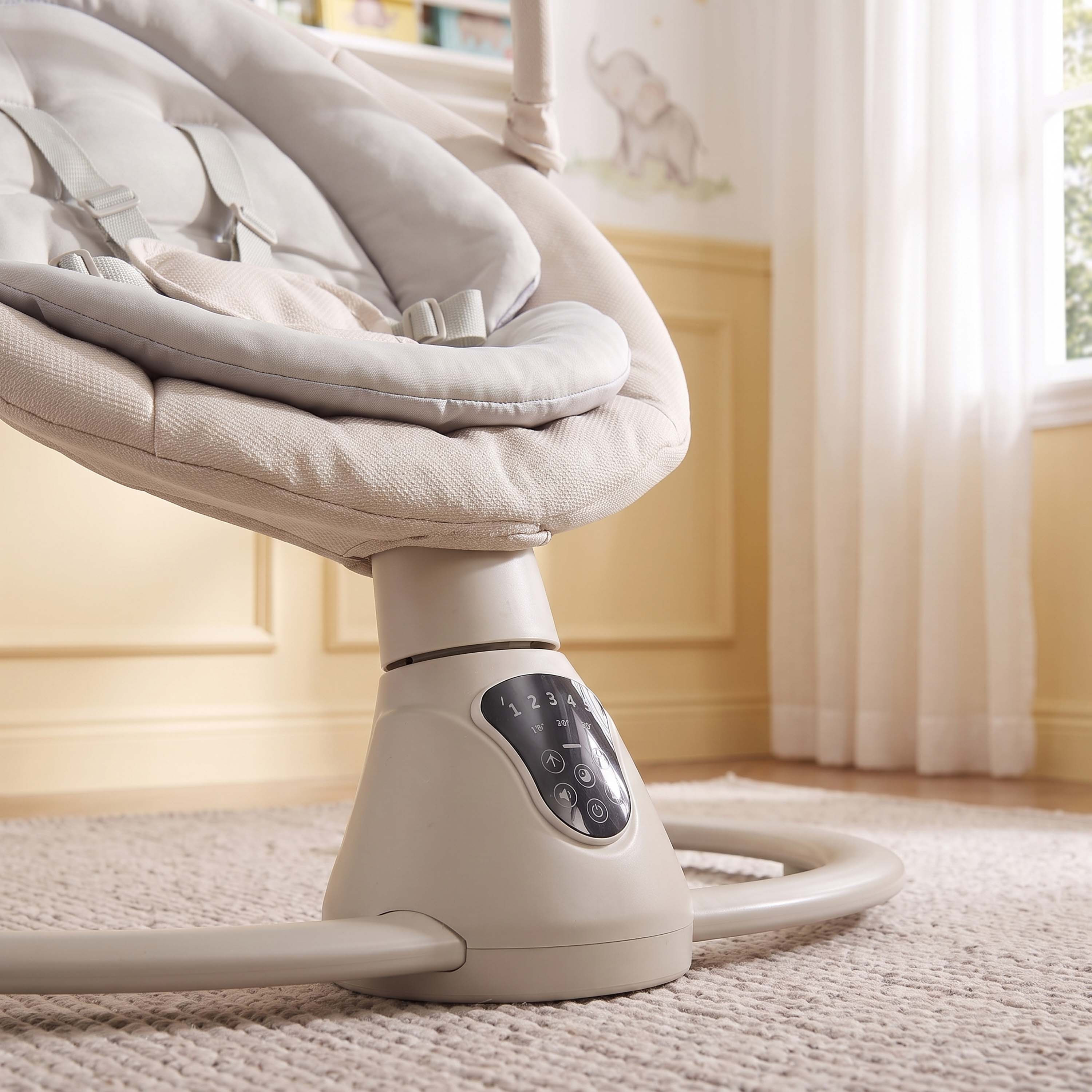 أرجوحة كهربائية للأطفال جوين من جونيورز-baby-infantactivity-swings-image-4