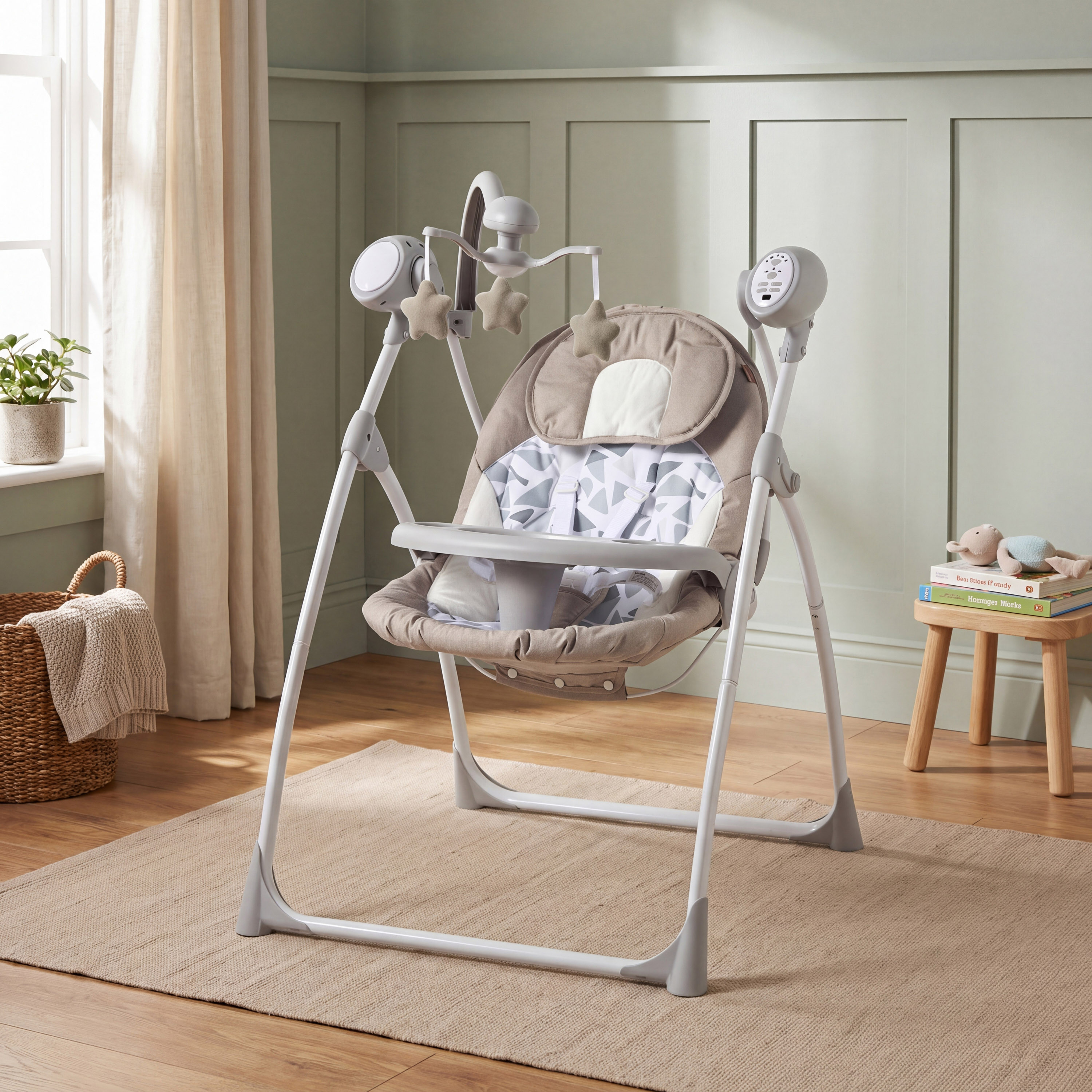 أرجوحة أطفال شيري من جيجلز-baby-infantactivity-swings-image-1