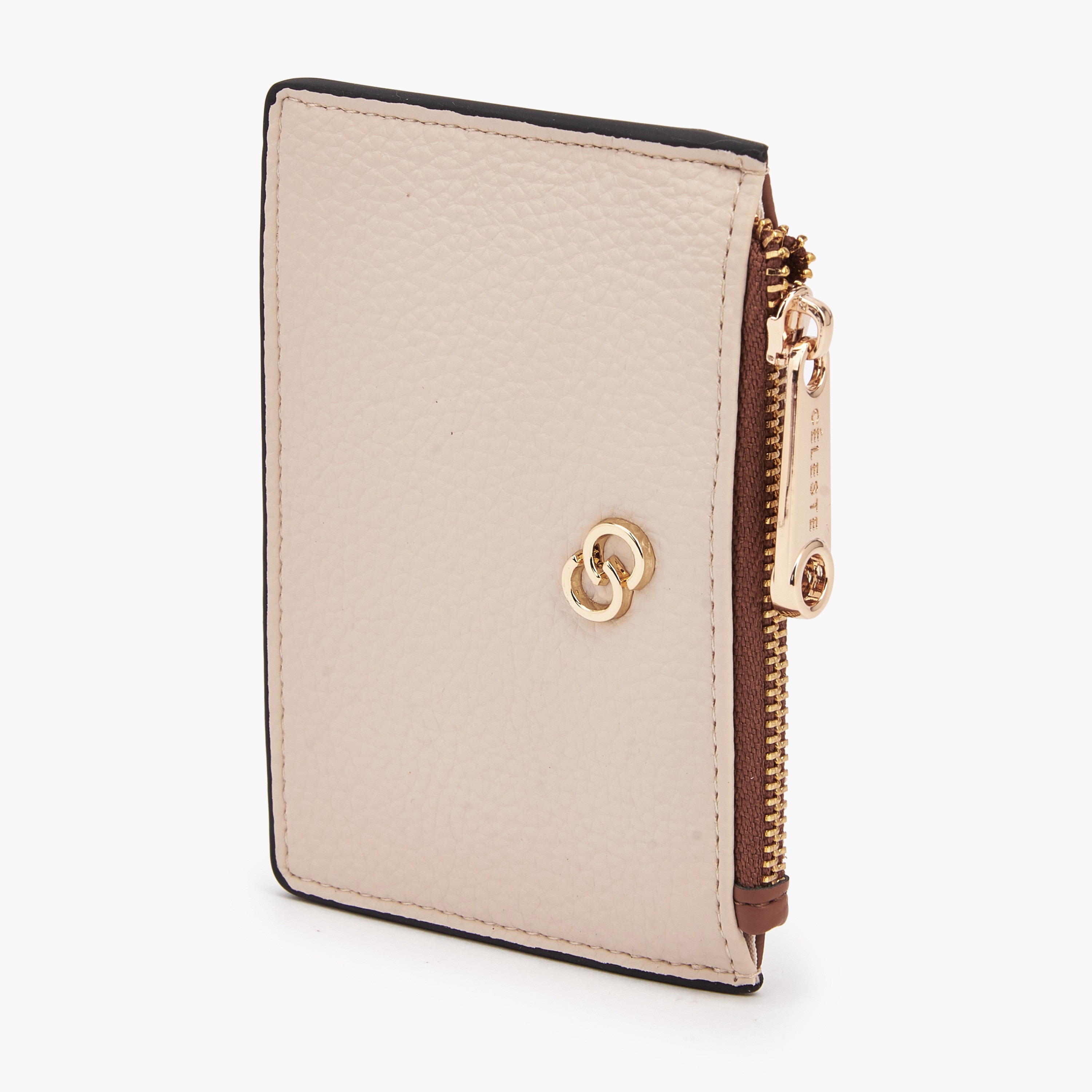 Celeste Textured Card Holder with Keyring-women-bagsandwallets-wallets-image-4