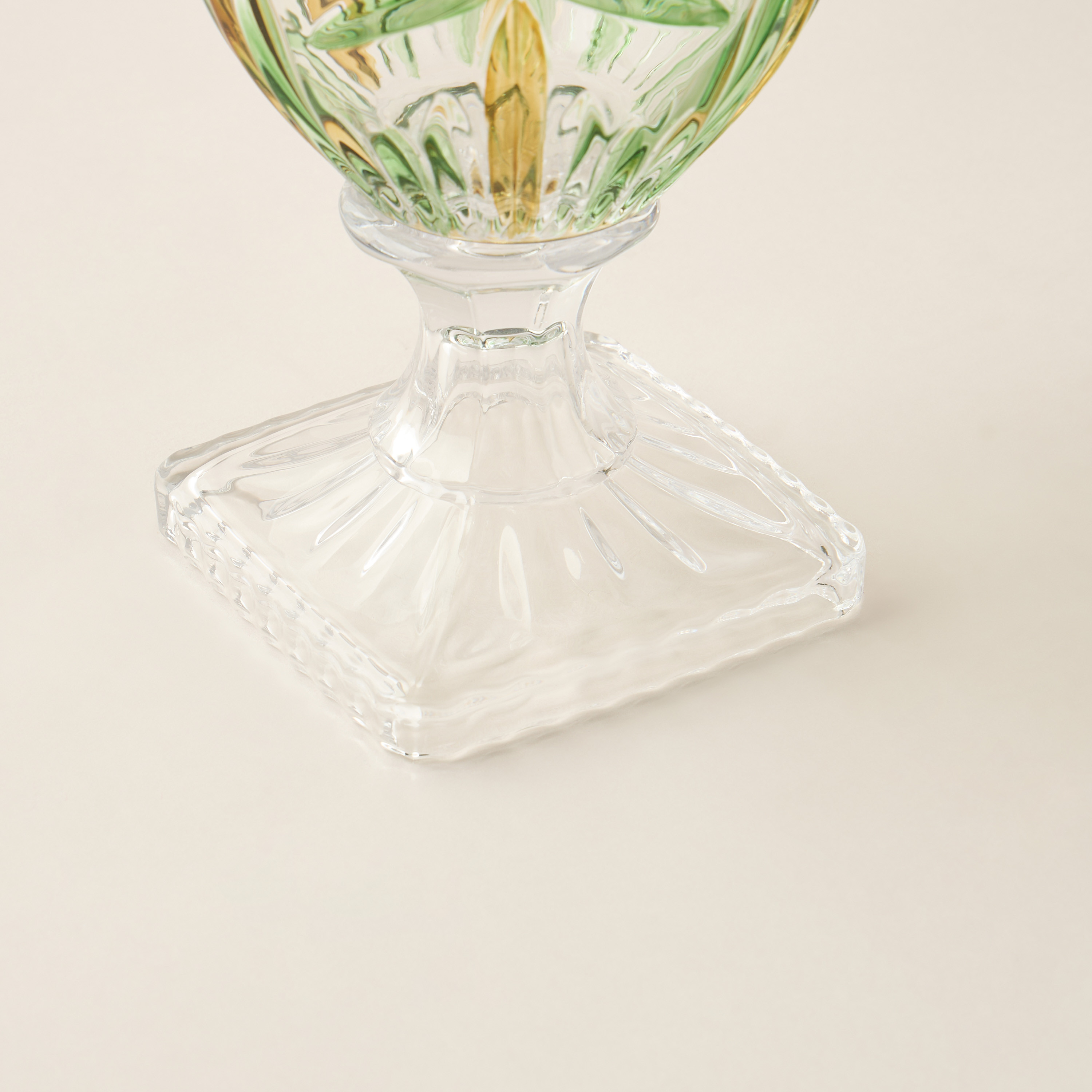 موزع مشروبات برسومات نخيل يدوية - 3.5 لتر-household-dining-drinkserveware-dispensers-image-7