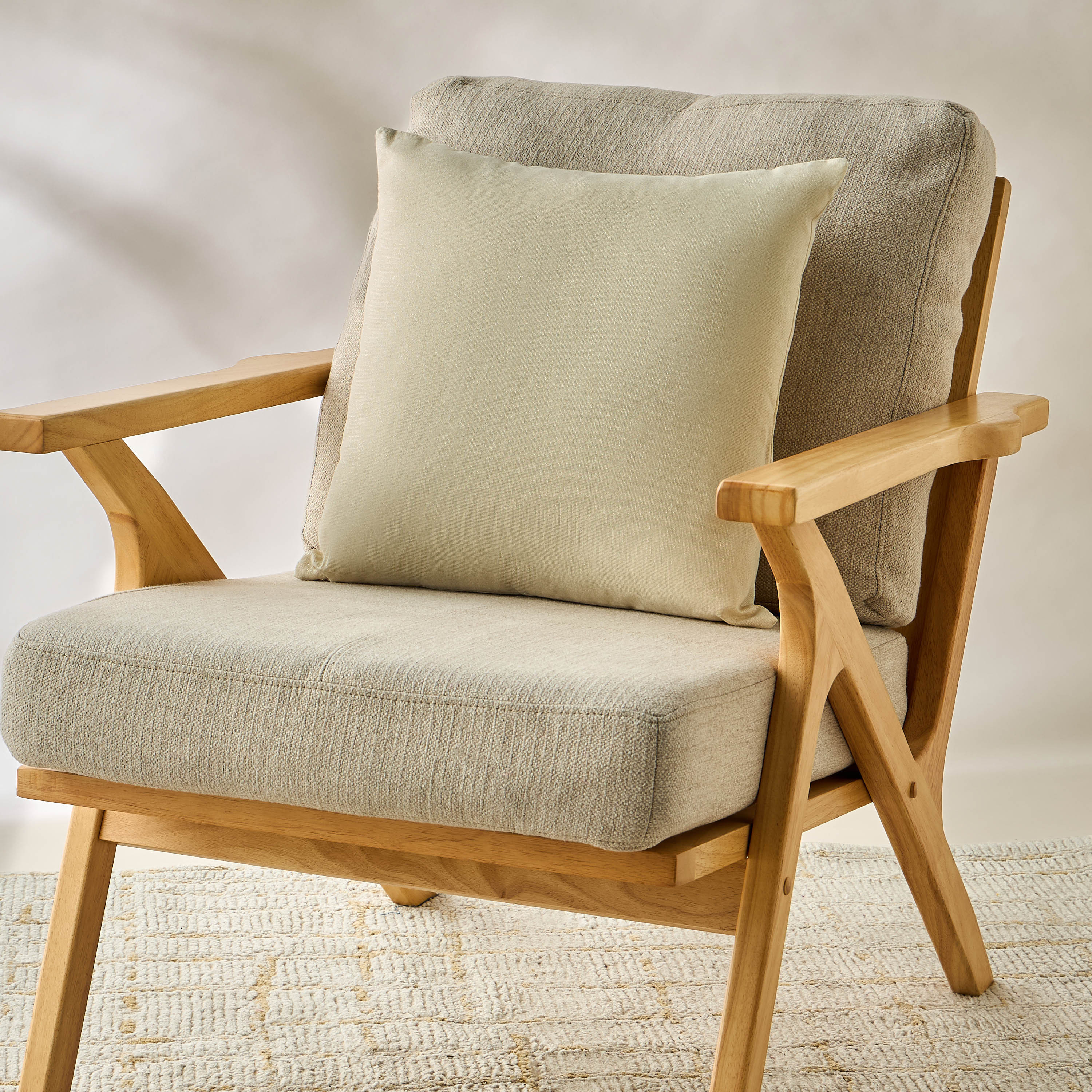 Textured Filled Cushion - 45x45 cm-household-cushionsandthrows-filledcushions-decorativecushions-image-1