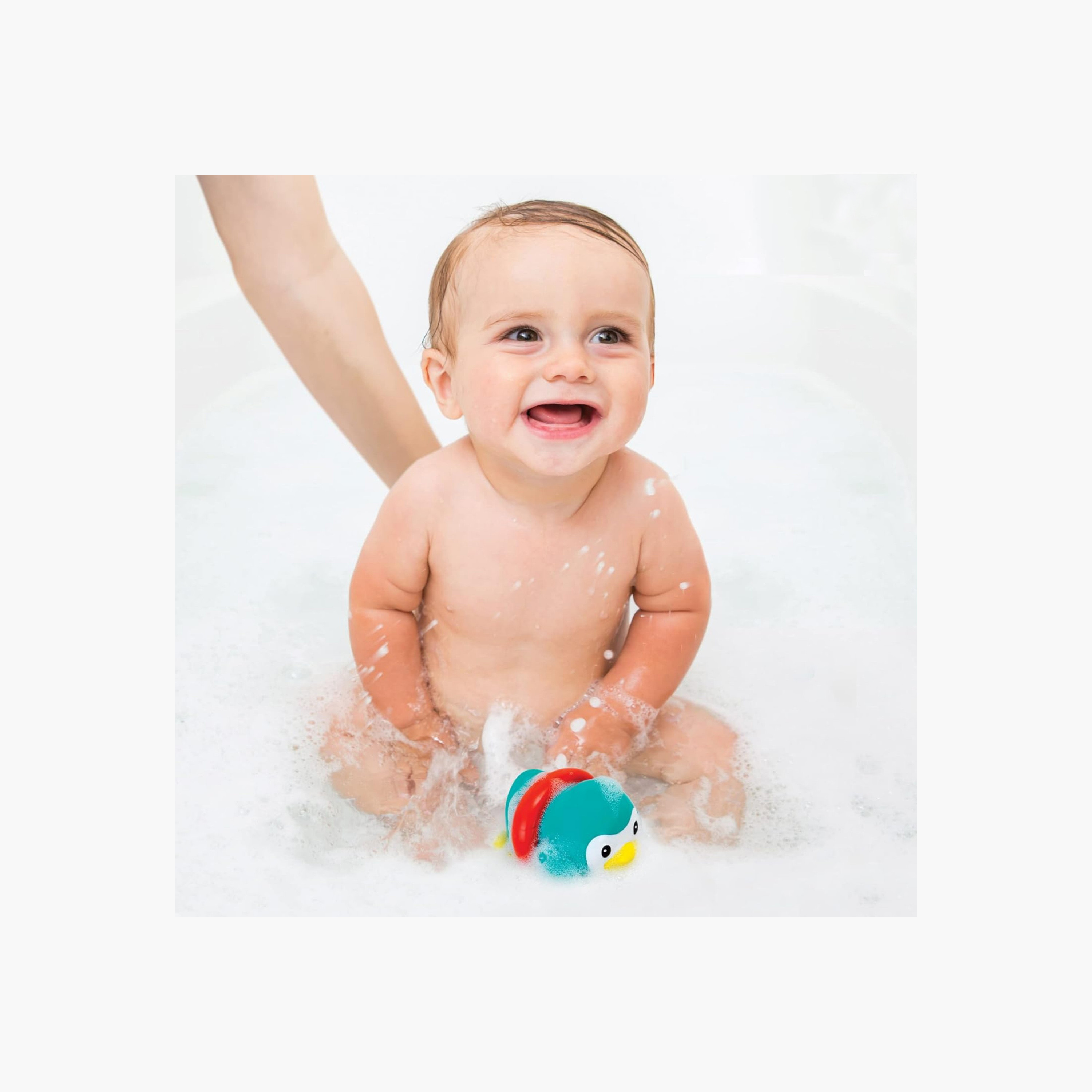 Infantino Kick & Swim Penguin Bath Pal Toy-toys-babyandtoddlertoys-bathtoys-image-4