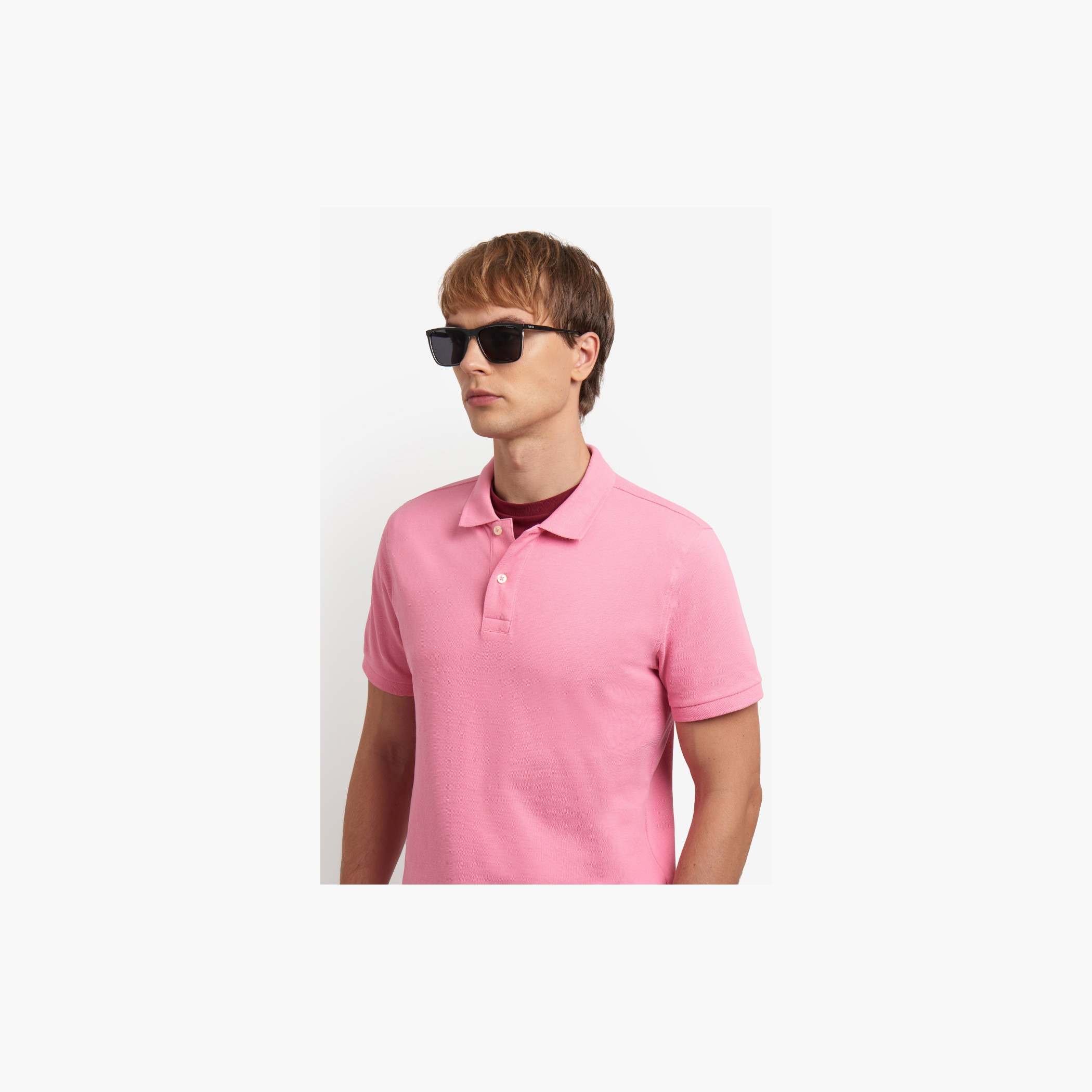 نظارة شمسية بإطار مستطيل كامل-men-sunglasses-image-9