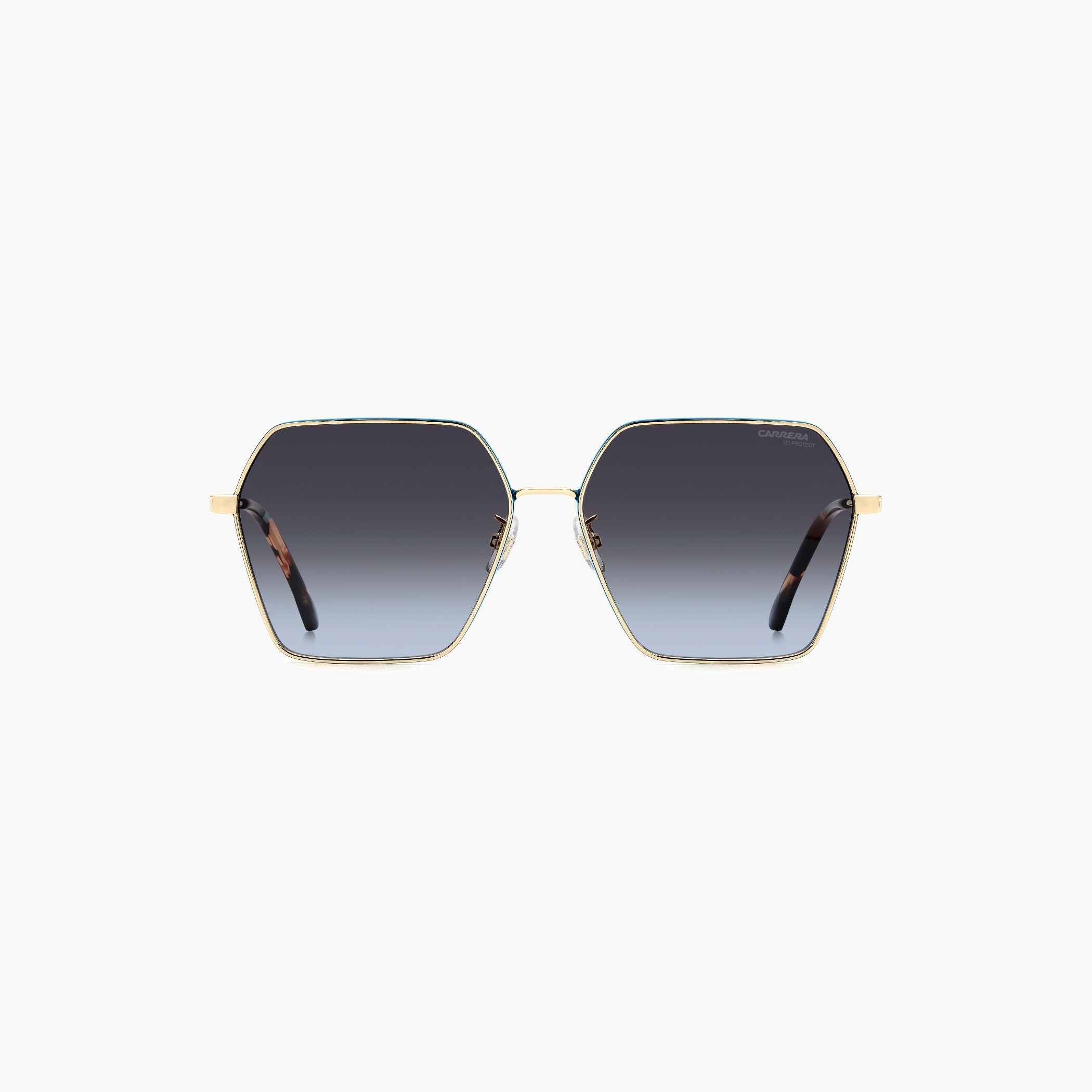 Hexagonal Gradient Lens Sunglasses-women-sunglasses-image-2