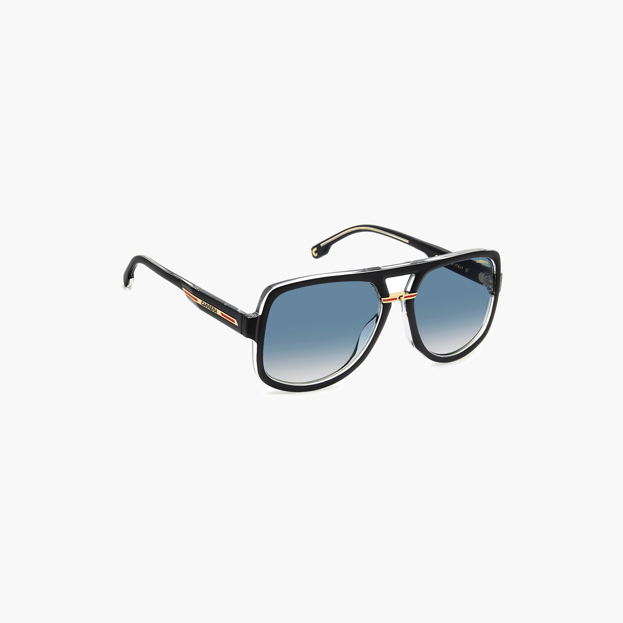 نظارة شمسية أفياتور بعدسات زرقاء متدرجة-men-sunglasses-image-2