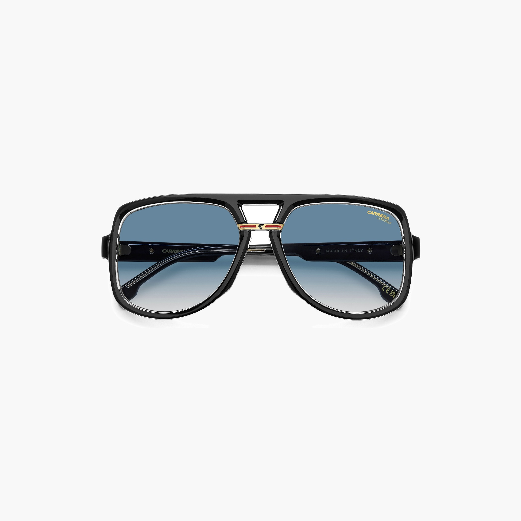 نظارة شمسية أفياتور بعدسات زرقاء متدرجة-men-sunglasses-image-6