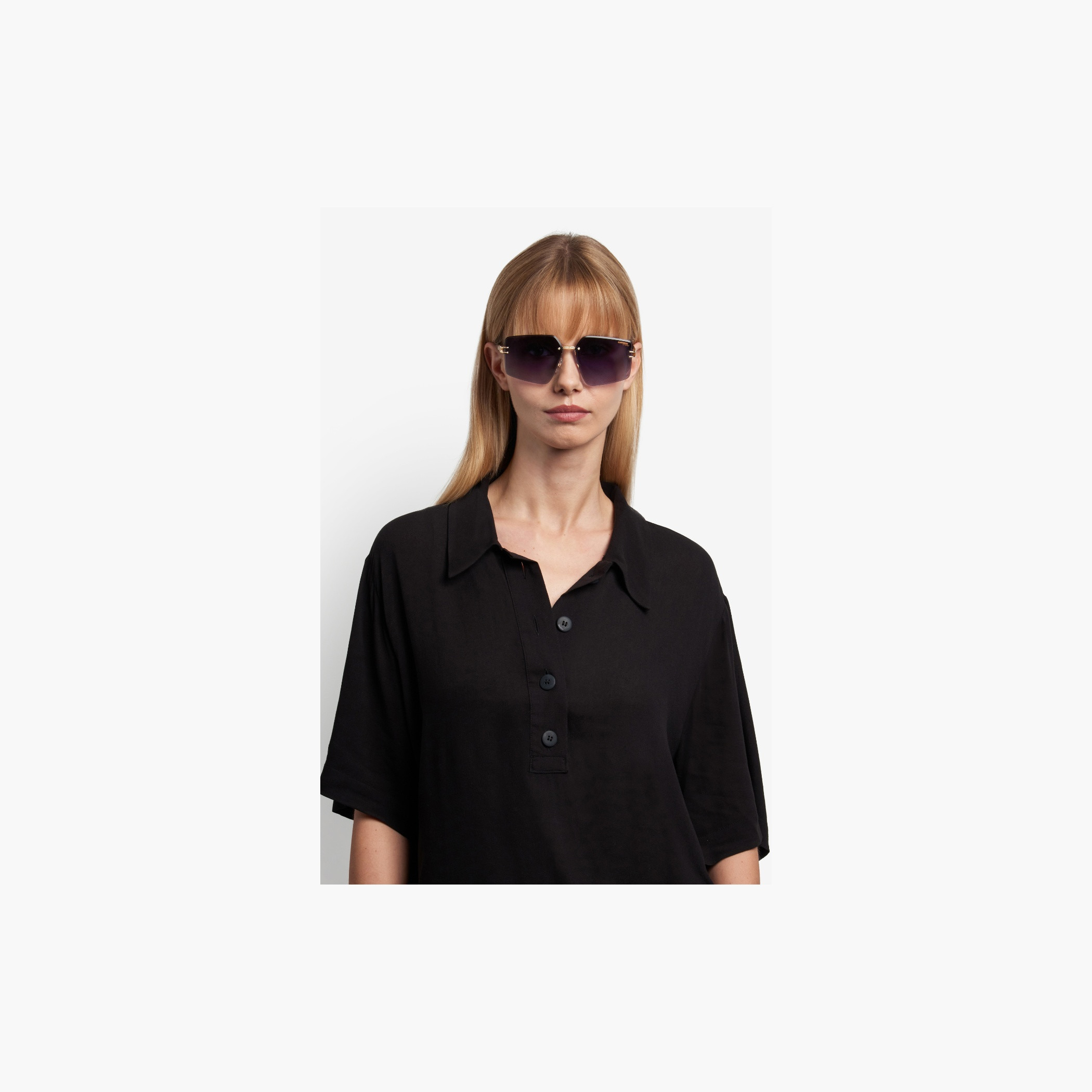 نظارة شمسية مربعة بدون إطار-women-sunglasses-image-2