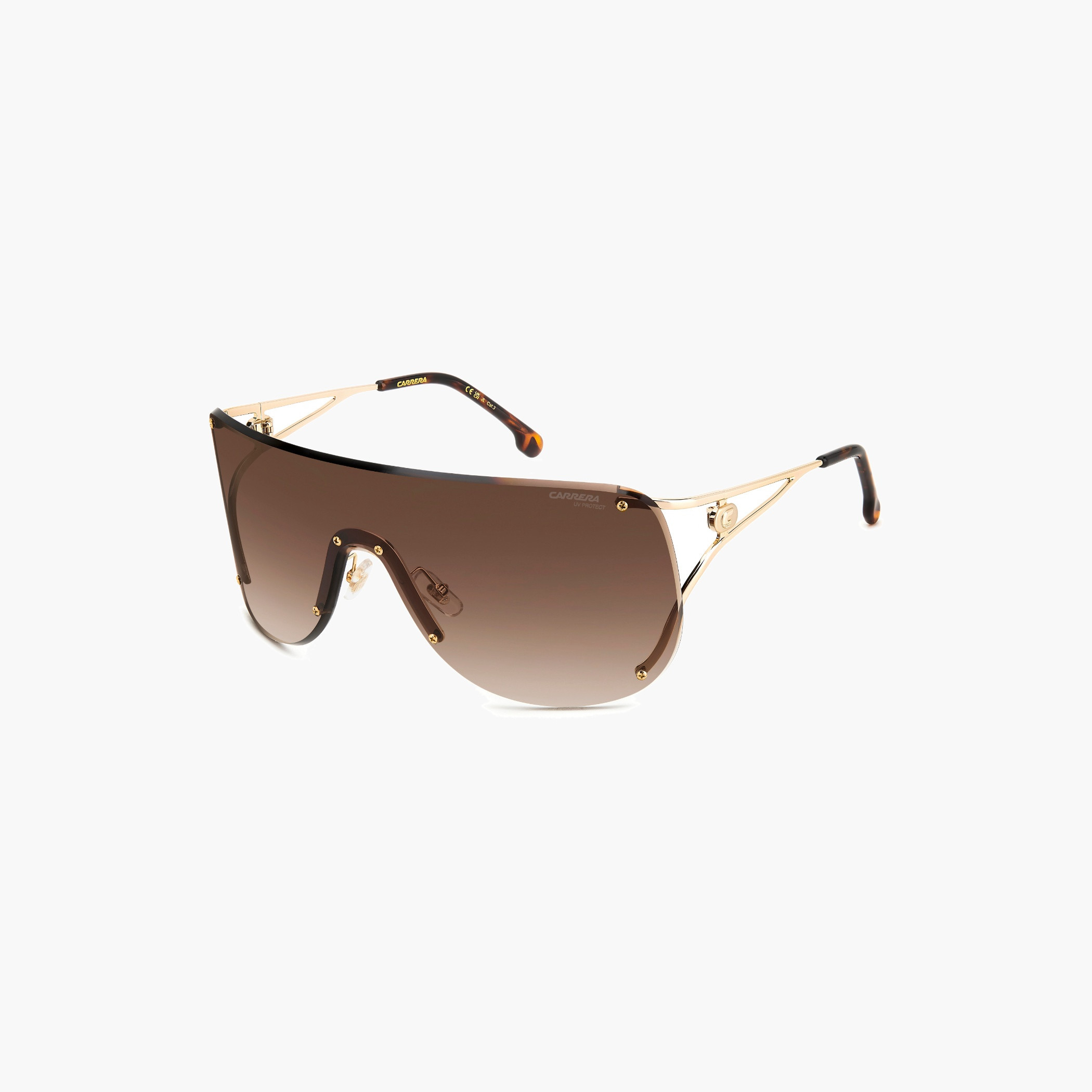 Shield Sunglasses Gold Frame-women-sunglasses-image-1