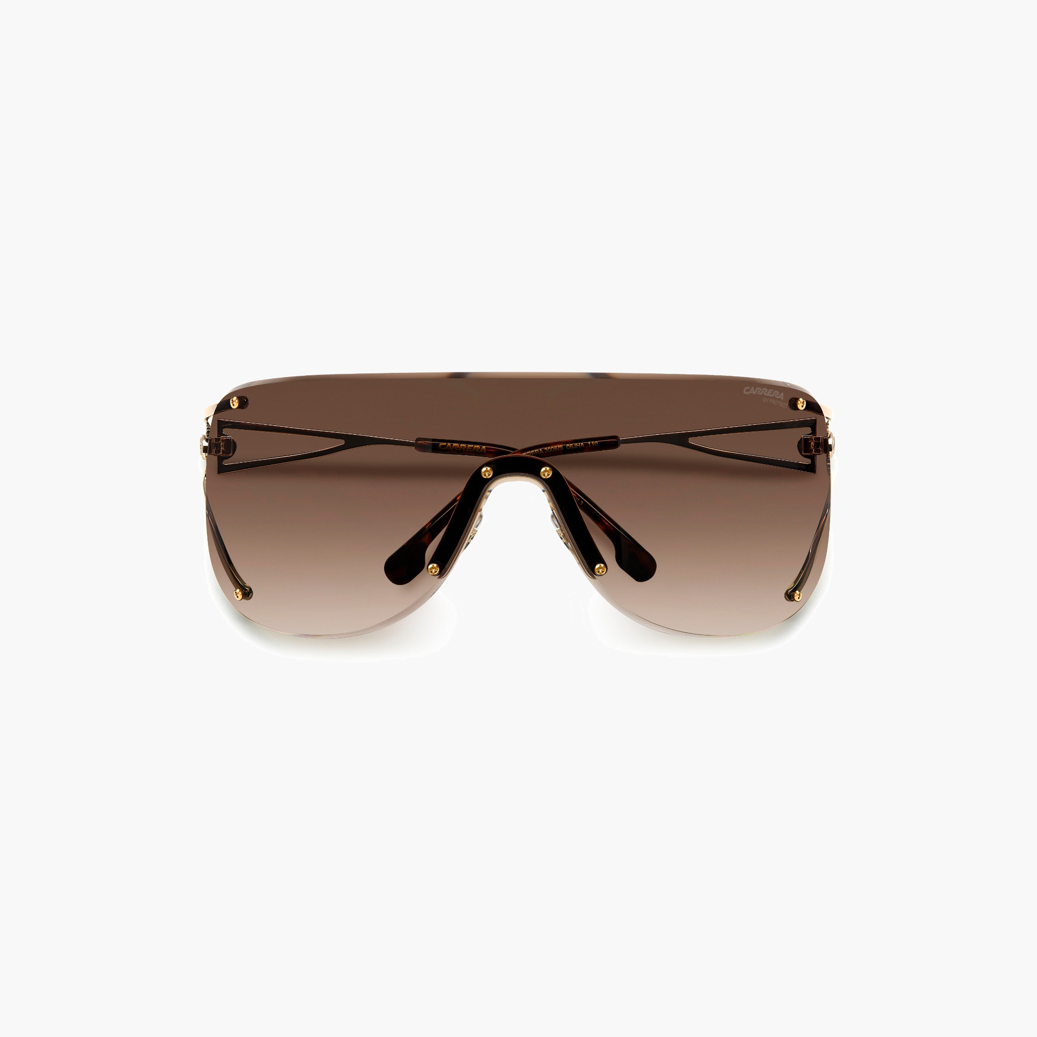 نظارة شمسية درع بإطار ذهبي-women-sunglasses-image-3