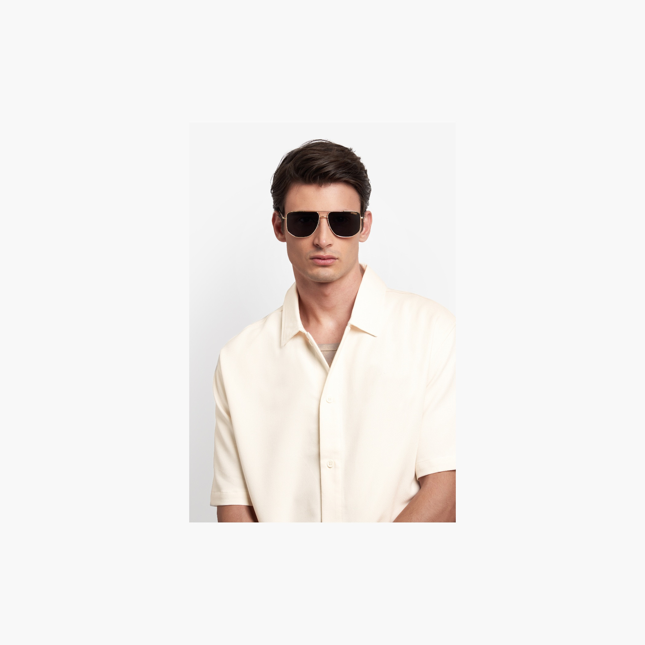 نظارة شمسية أفياتور بإطار ذهبي وعدسات خضراء-men-sunglasses-image-2