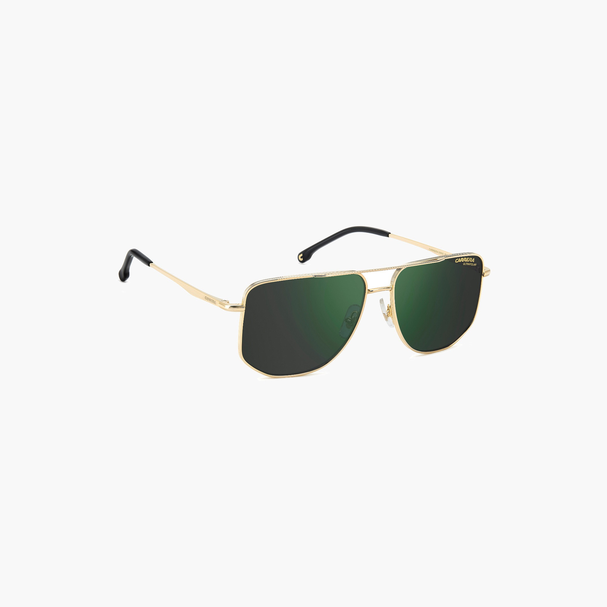 Aviator Sunglasses Gold Frame Green Lens-men-sunglasses-image-4