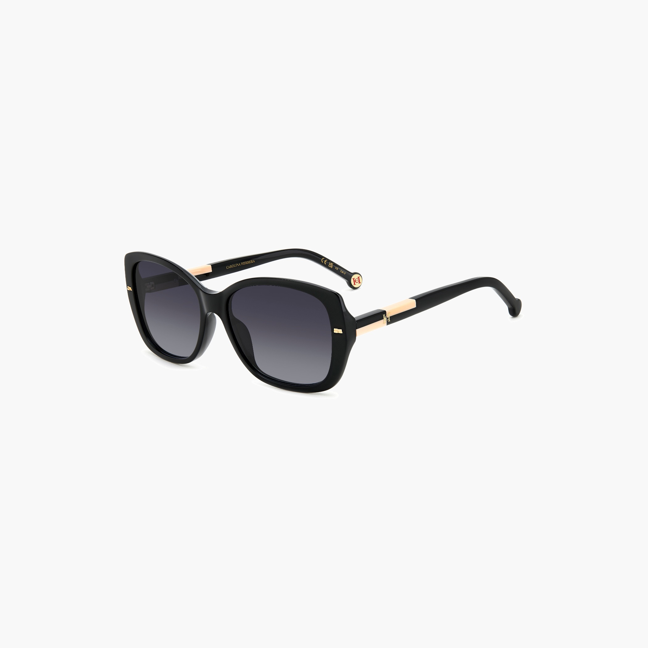 نظارة شمسية بإطار كامل أسود-women-sunglasses-image-1