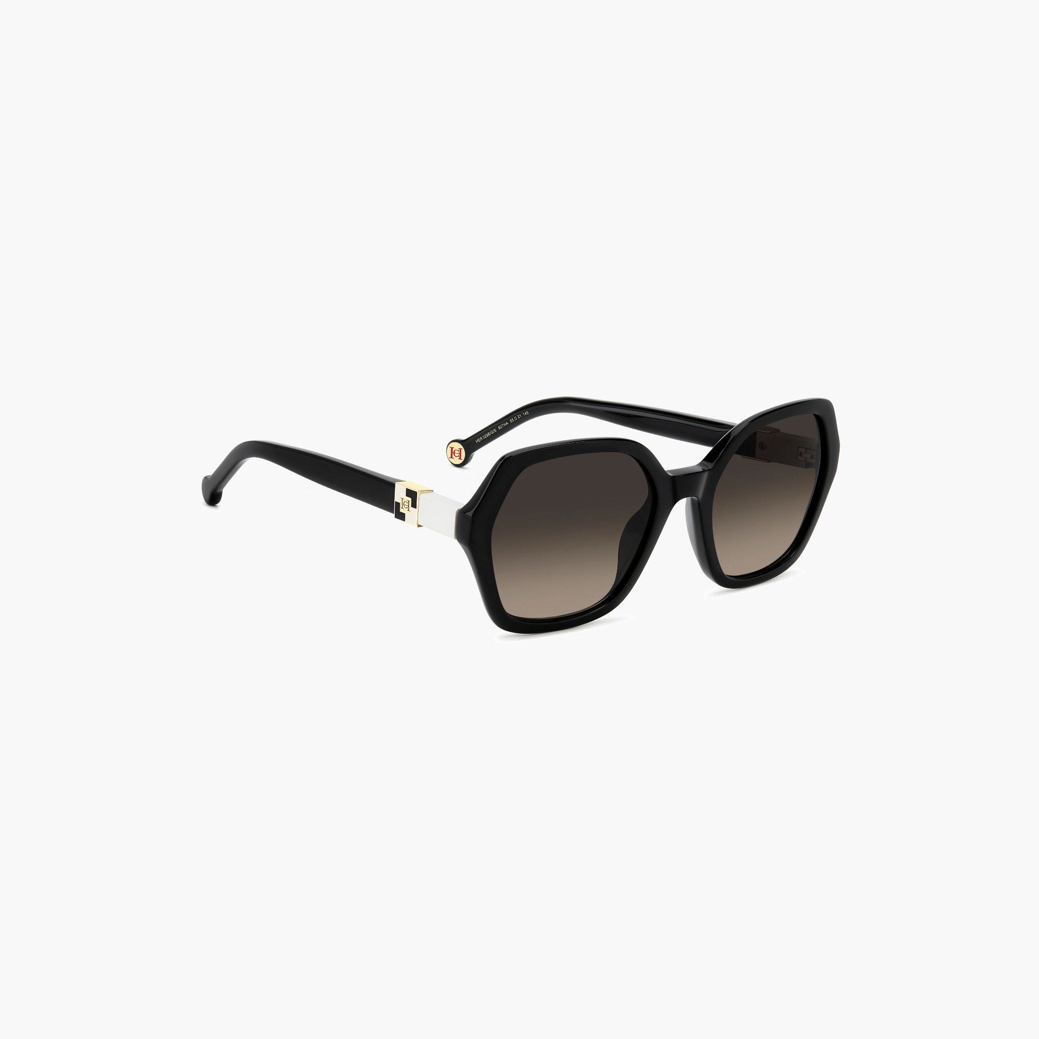 Hexagonal Frame Sunglasses-women-sunglasses-image-2