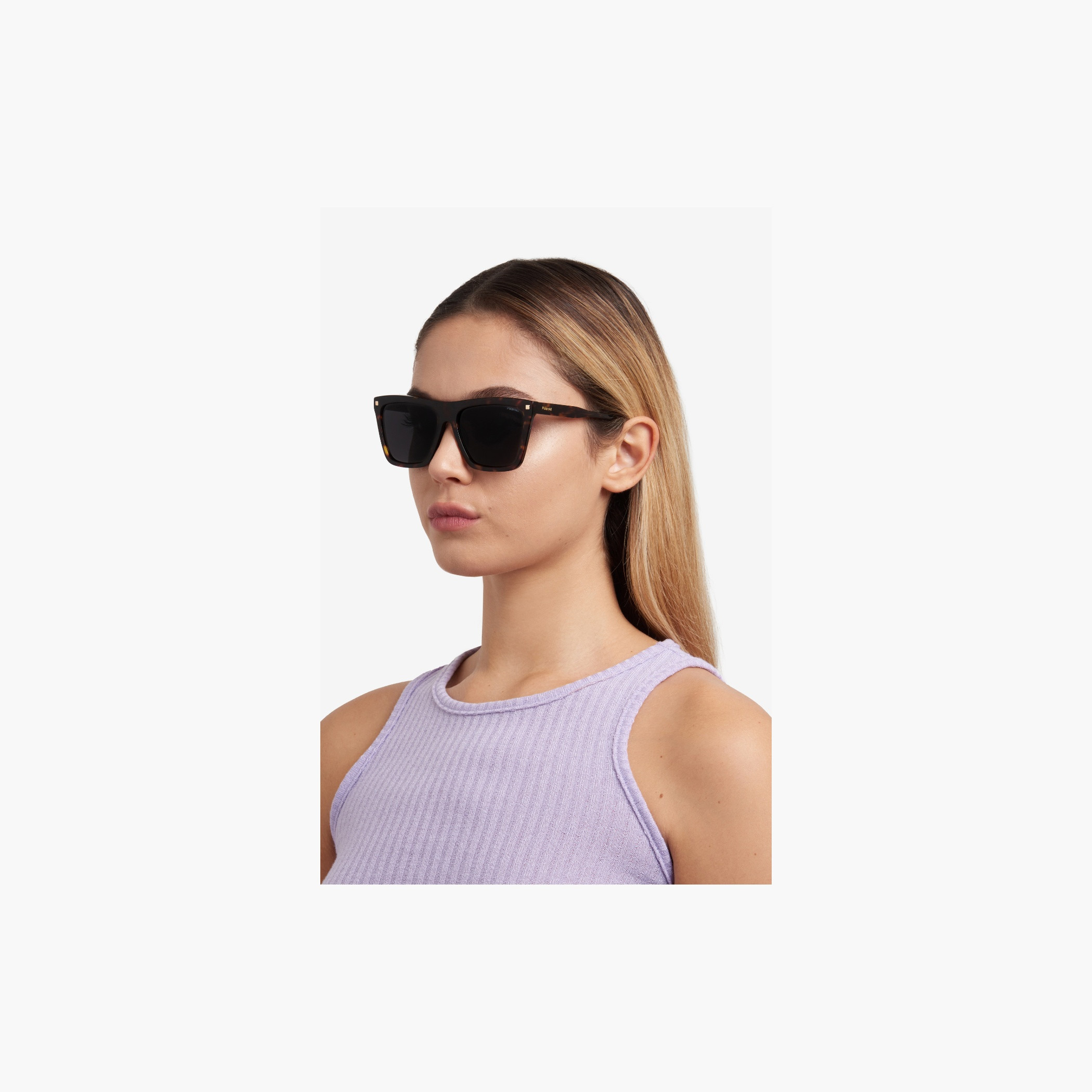 نظارة شمسية بإطار مربع بنقشة ترتر-women-sunglasses-image-4