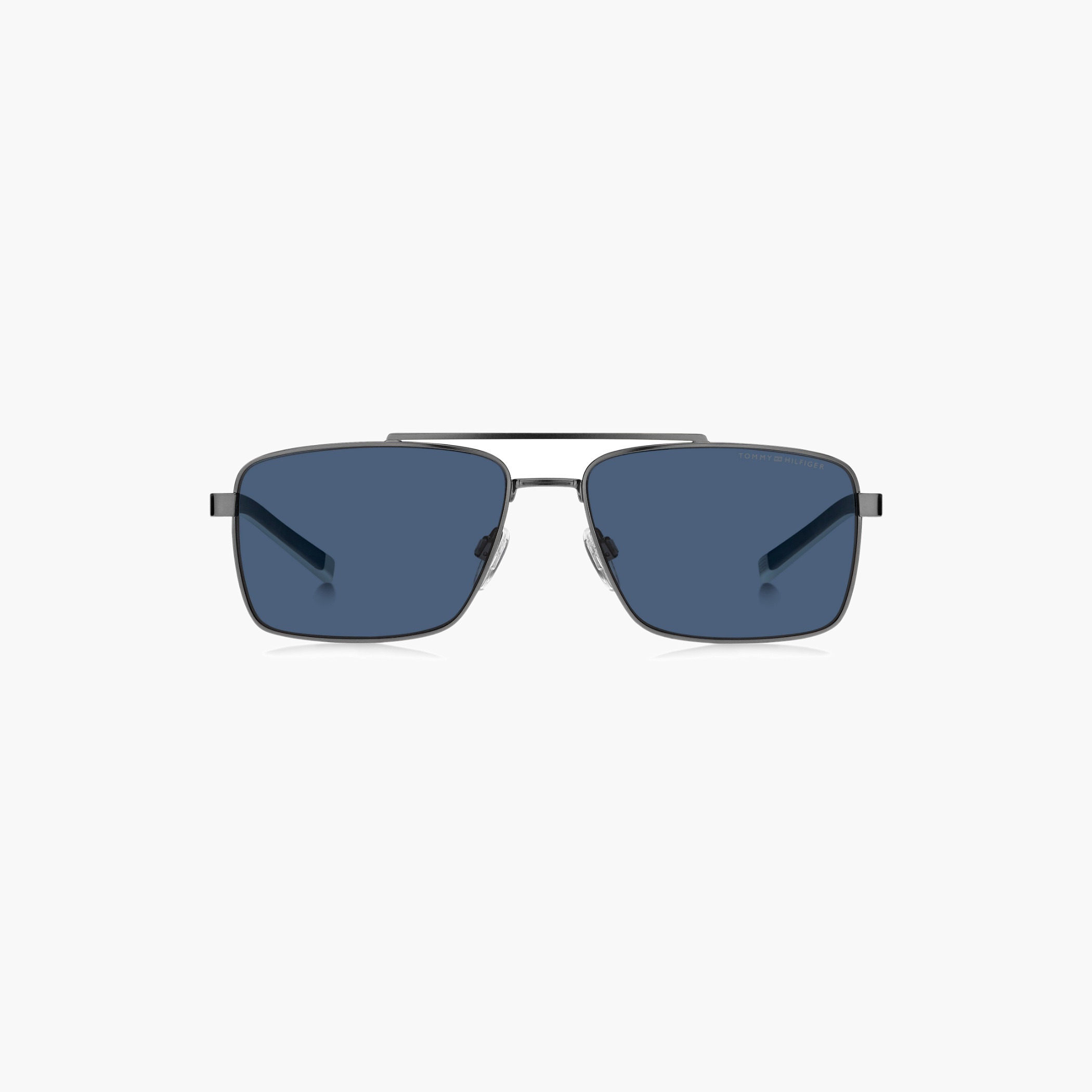 Rectangular Frame Sunglasses Blue Lens-men-sunglasses-image-3