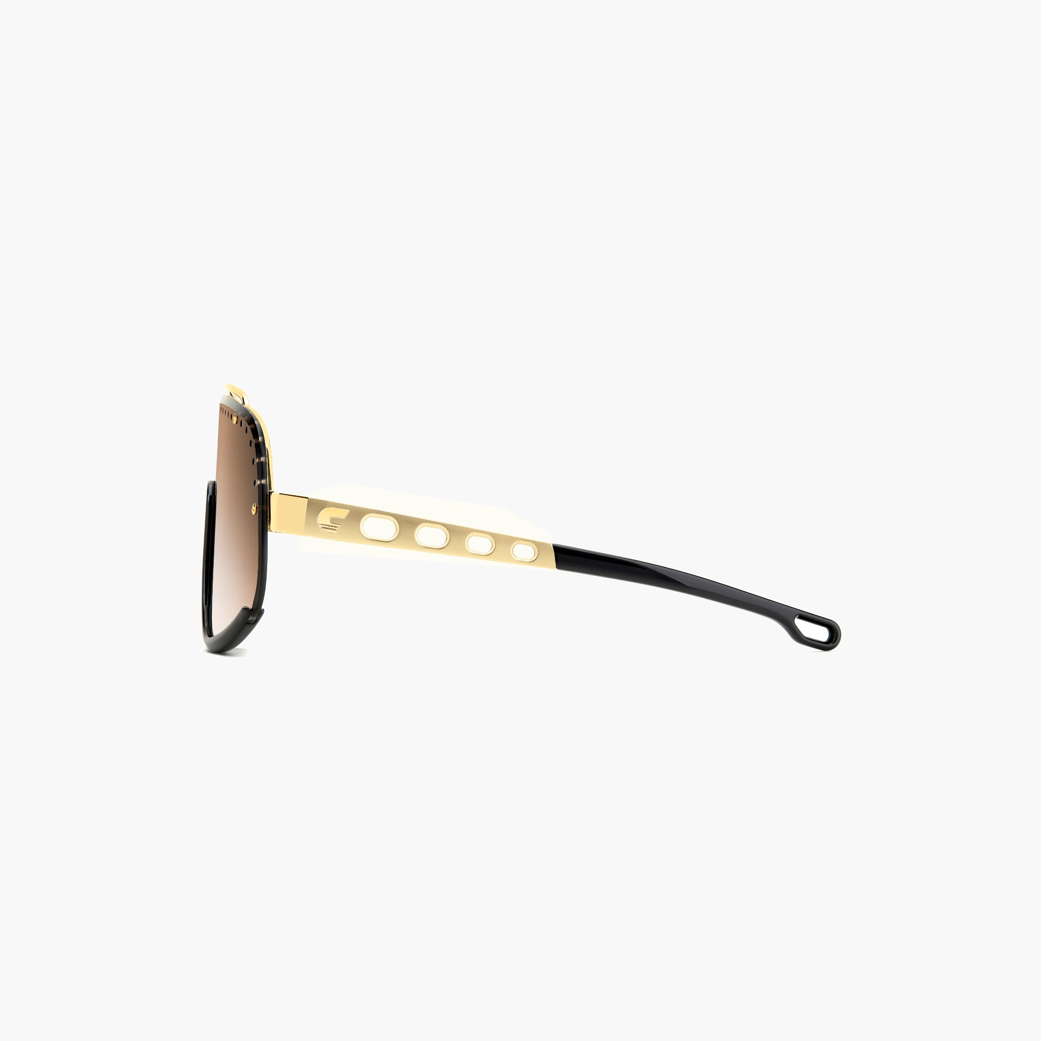 نظارة شمسية درع ذهبية بنية-men-sunglasses-image-1