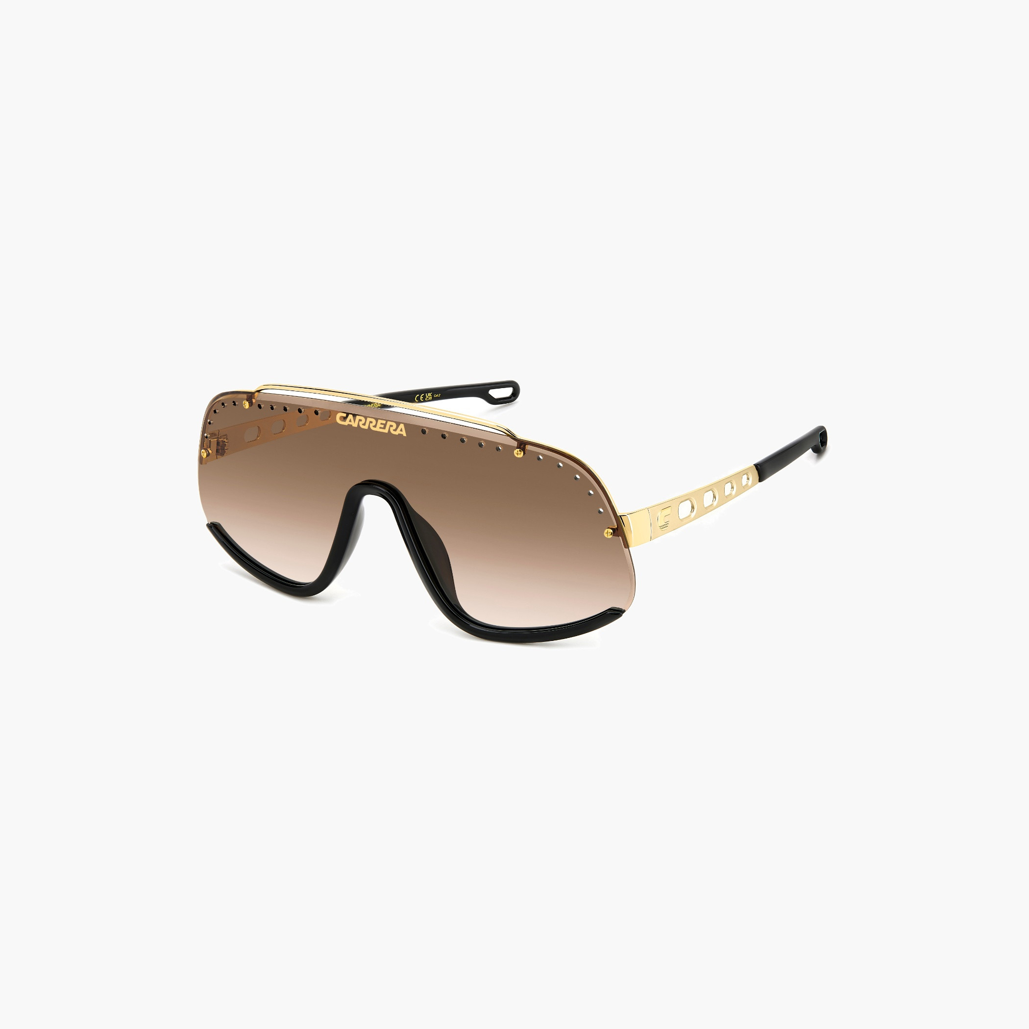 Shield Sunglasses Gold Brown-men-sunglasses-image-7