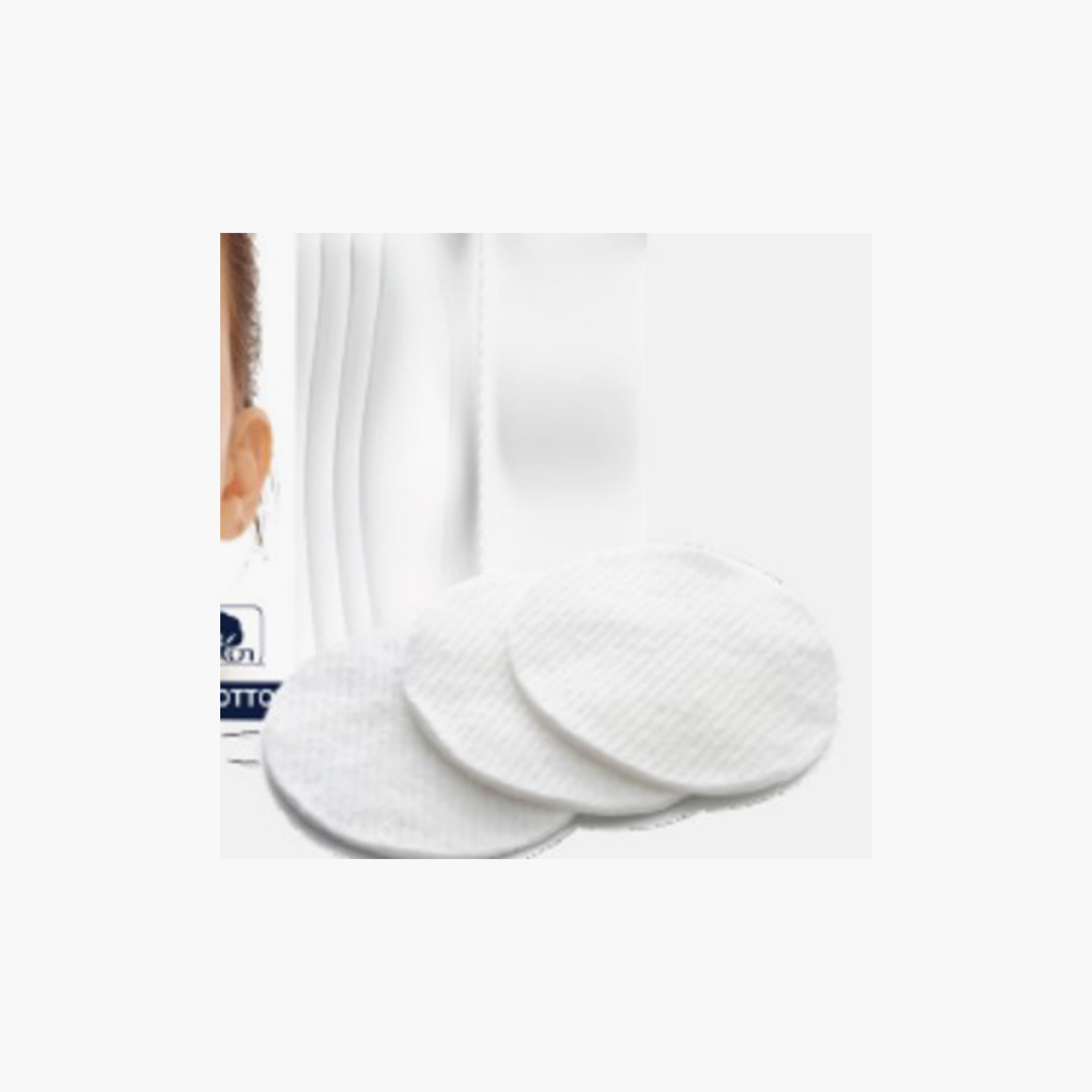 Optimal 80-Piece Make-Up Remover Pads - White-baby-bathandcare-grooming-image-3