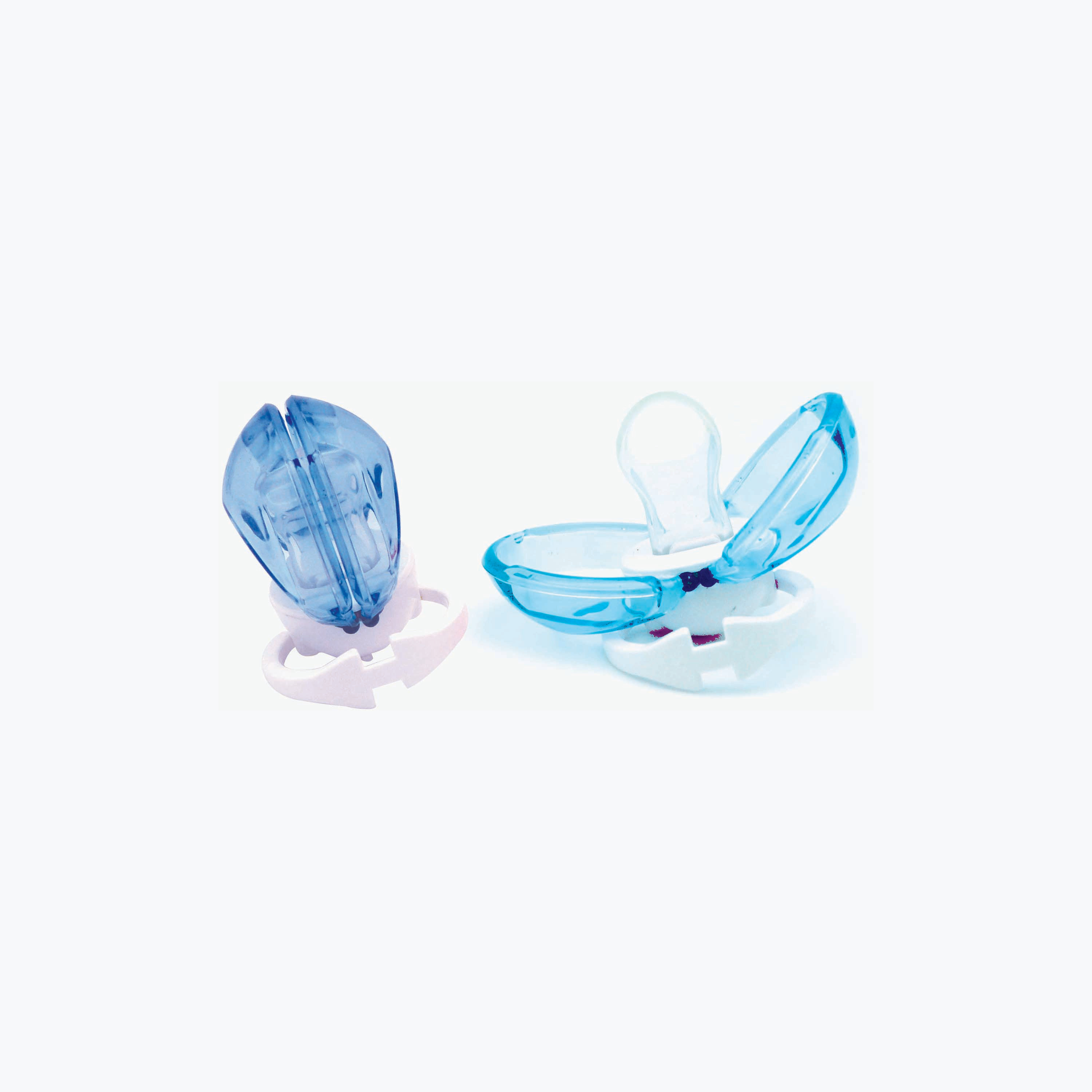 Optimal Dust-Free Silicone Pacifier with Cover - Fresh Blue-baby-feeding-pacifiers-image-3