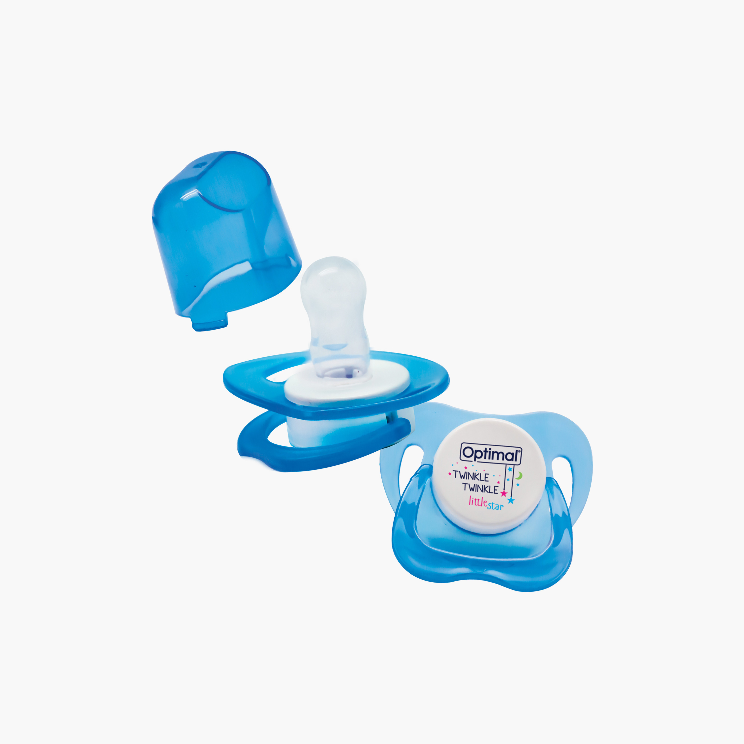 Optimal Round Nipple Silicone Pacifier-baby-feeding-pacifiers-image-1
