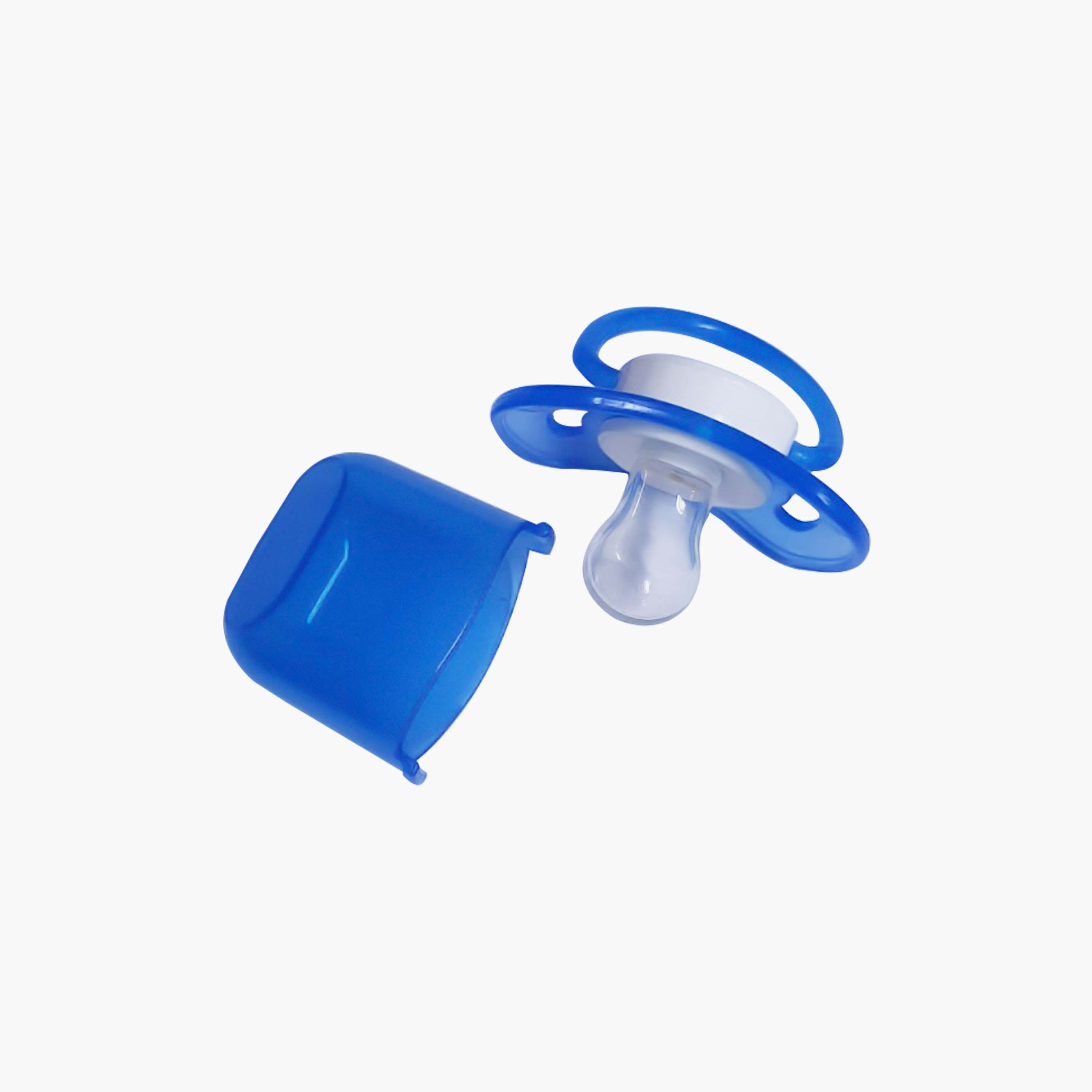 Optimal Orthodontic Silicone Pacifier - Calm Blue-baby-feeding-pacifiers-image-3