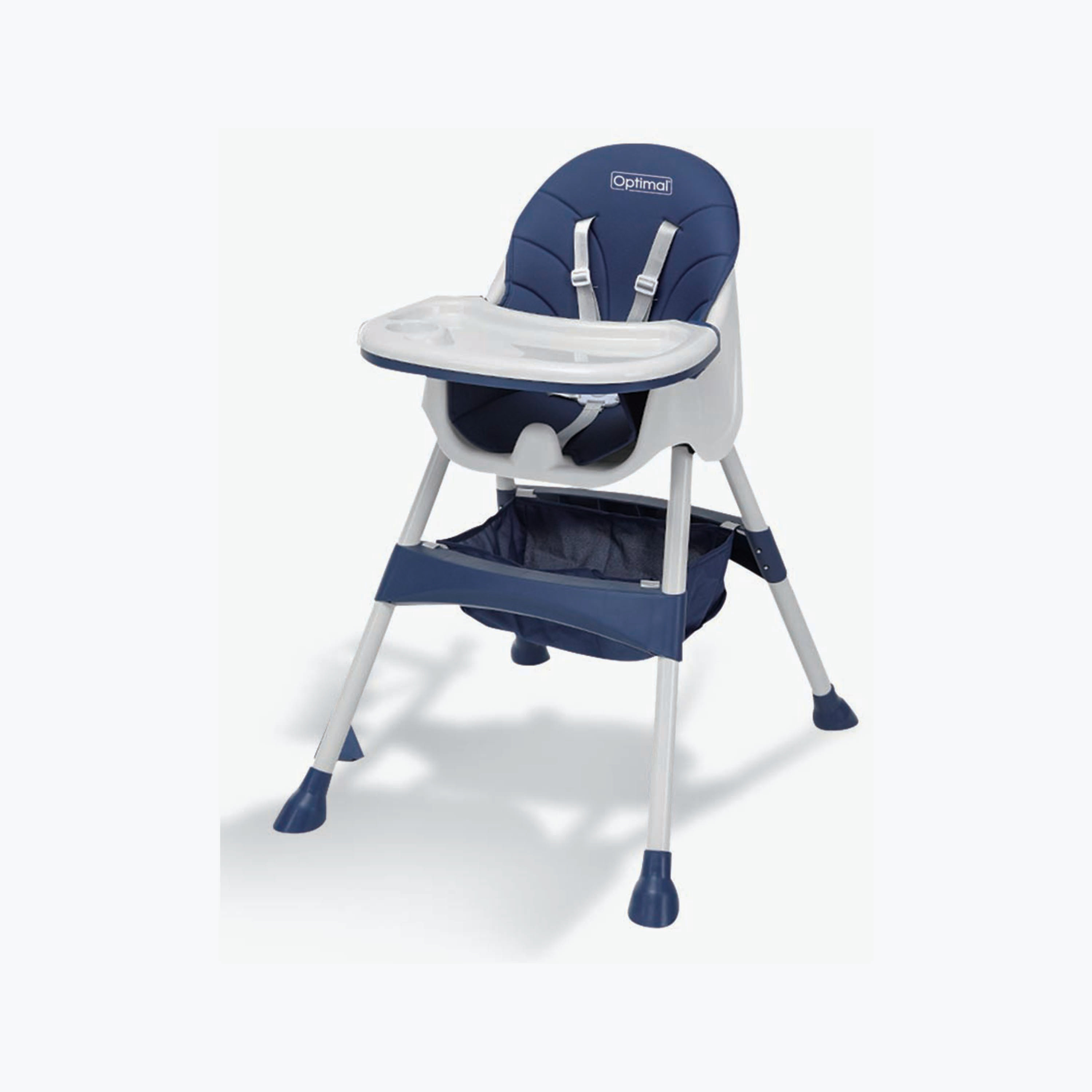 Optimal 3-In-1 Convertible Baby High Chair - Blue-baby-feeding-highchairsandboosters-image-1