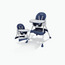 كرسي طعام مرتفع للأطفال قابل للتحويل 3 في 1 من أوبتيمال - أزرق-baby-feeding-highchairsandboosters-image-6