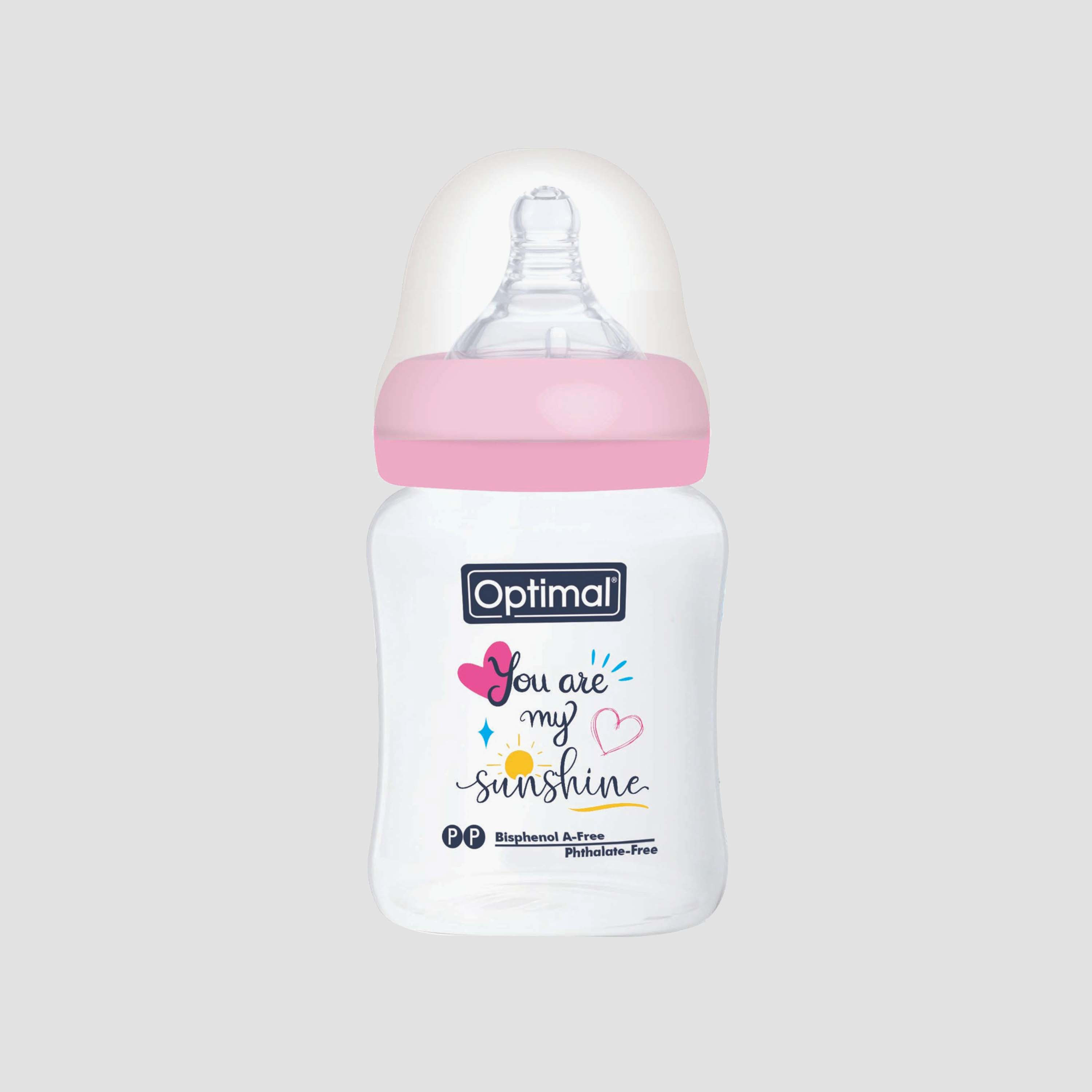 Optimal BPA Free Baby Bottle & Soother Newborn Gift Set - Pink-baby-feeding-breastfeedingandcare-image-8
