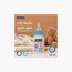 Narrow Neck Orthodontic Feeding Bottle With Handle - 140 ml - White-baby-feeding-feedingbottles-bottlesandteats-image-3