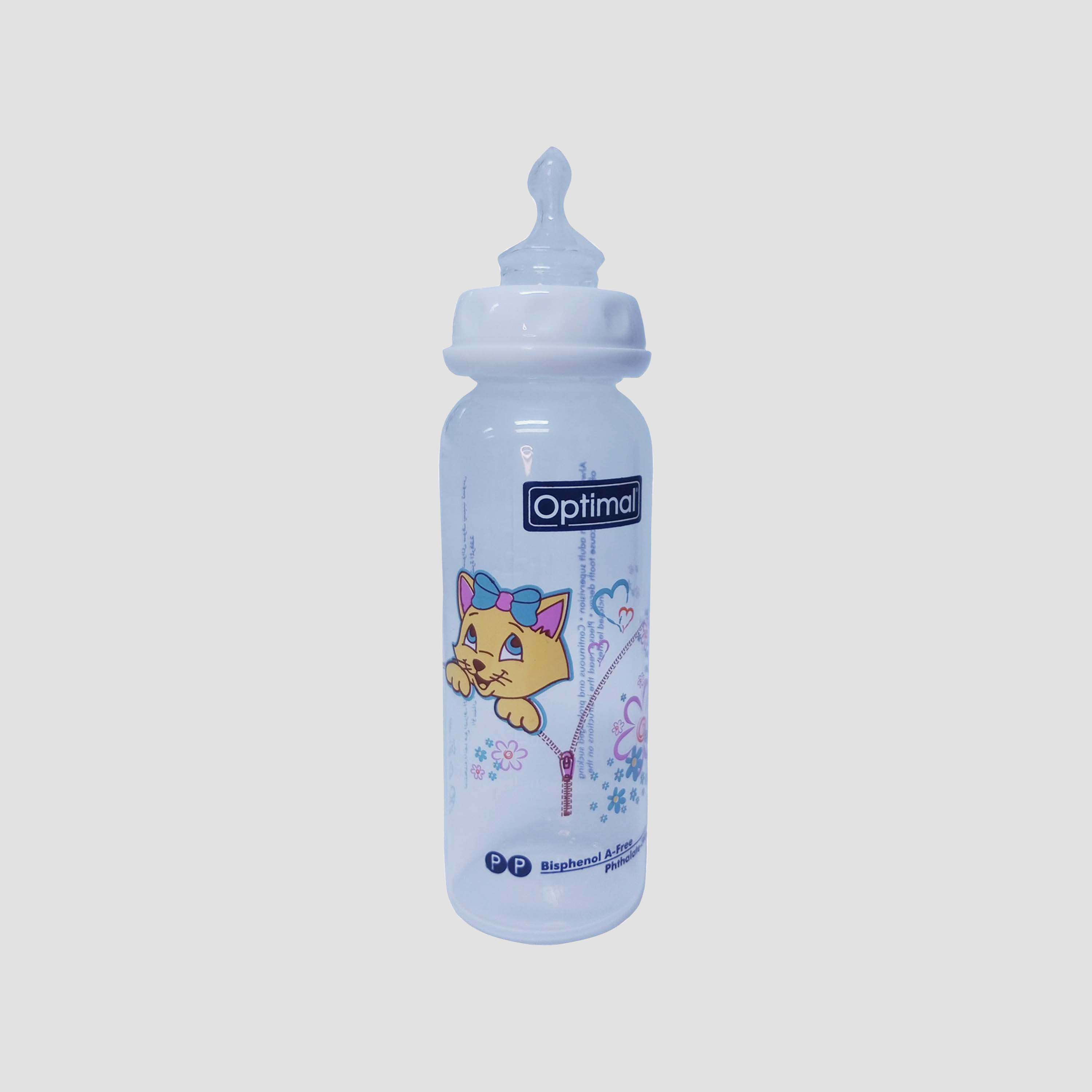 Narrow Neck Orthodontic Feeding Bottle With Handle - 240 ml-baby-feeding-feedingbottles-bottlesandteats-image-5