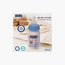 Narrow Neck Orthodontic Feeding Bottle - 140 ml - White-baby-feeding-feedingbottles-bottlesandteats-image-2
