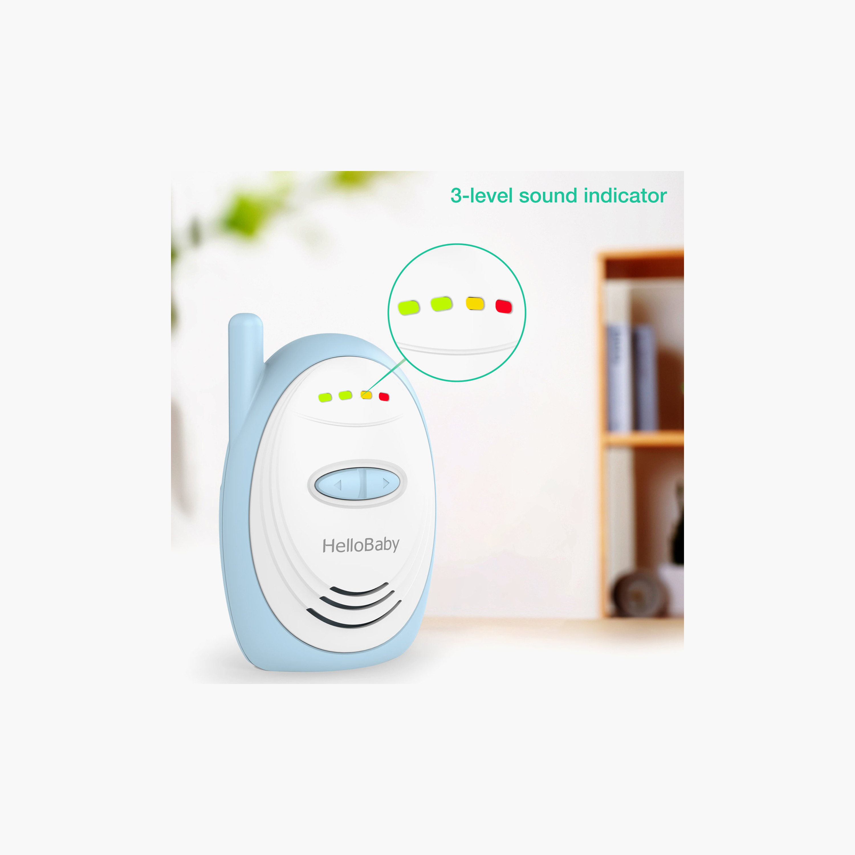 HelloBaby Digital Audio Baby Monitor with Sound Indicator-baby-healthandsafety-babymonitors-image-5