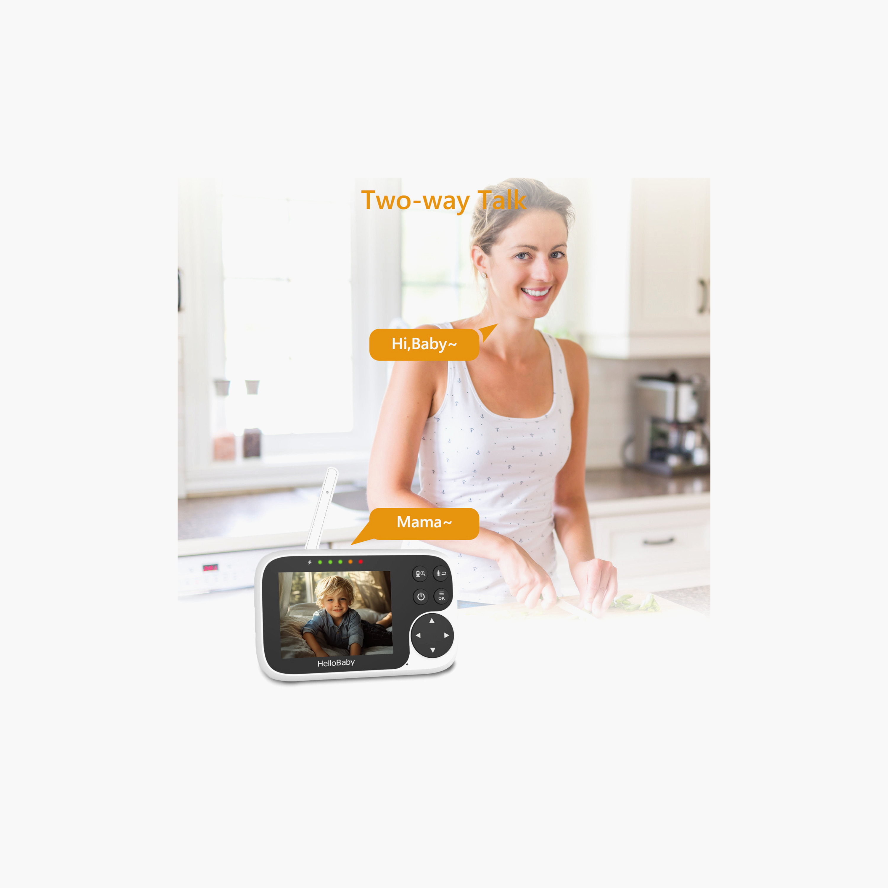 HelloBaby 2.4 inch LCD Video Baby Monitor-baby-healthandsafety-babymonitors-image-5
