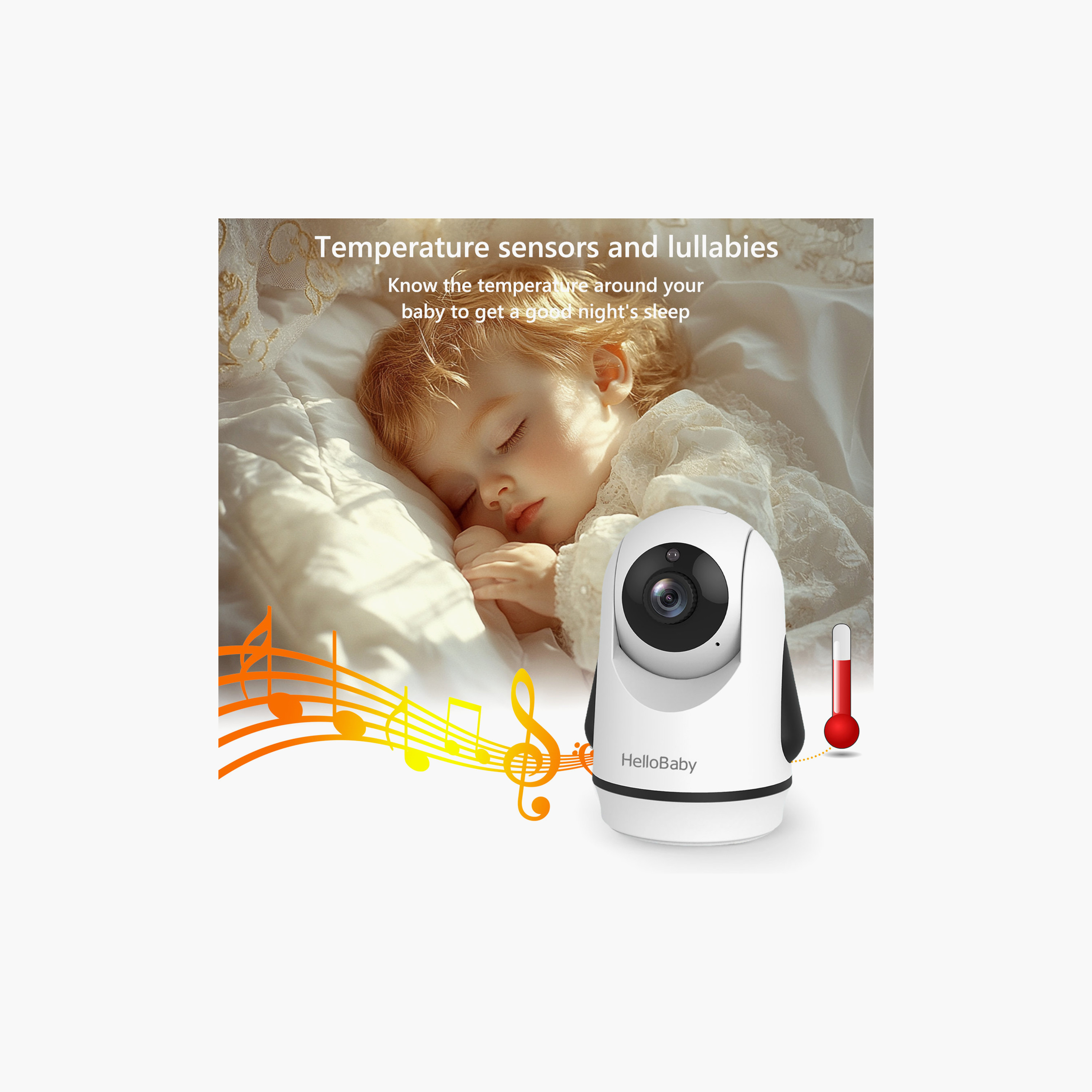 HelloBaby 5 inch LCD Video Baby Monitor with Remote Pan-baby-healthandsafety-babymonitors-image-6