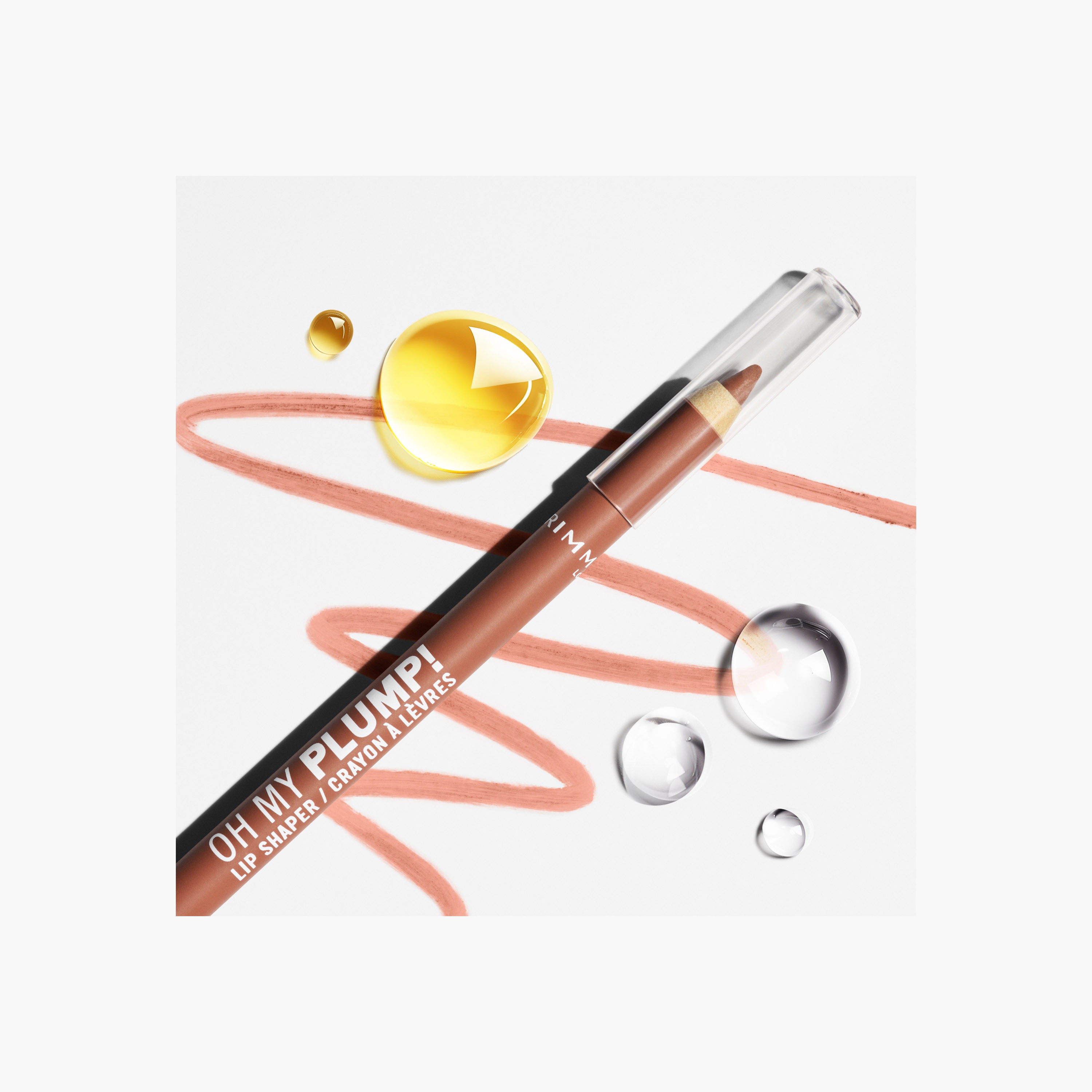 محدد شفاه أوه ماي بلامب من ريميل-beautyandpersonalcare-makeup-lips-lipliners-image-2
